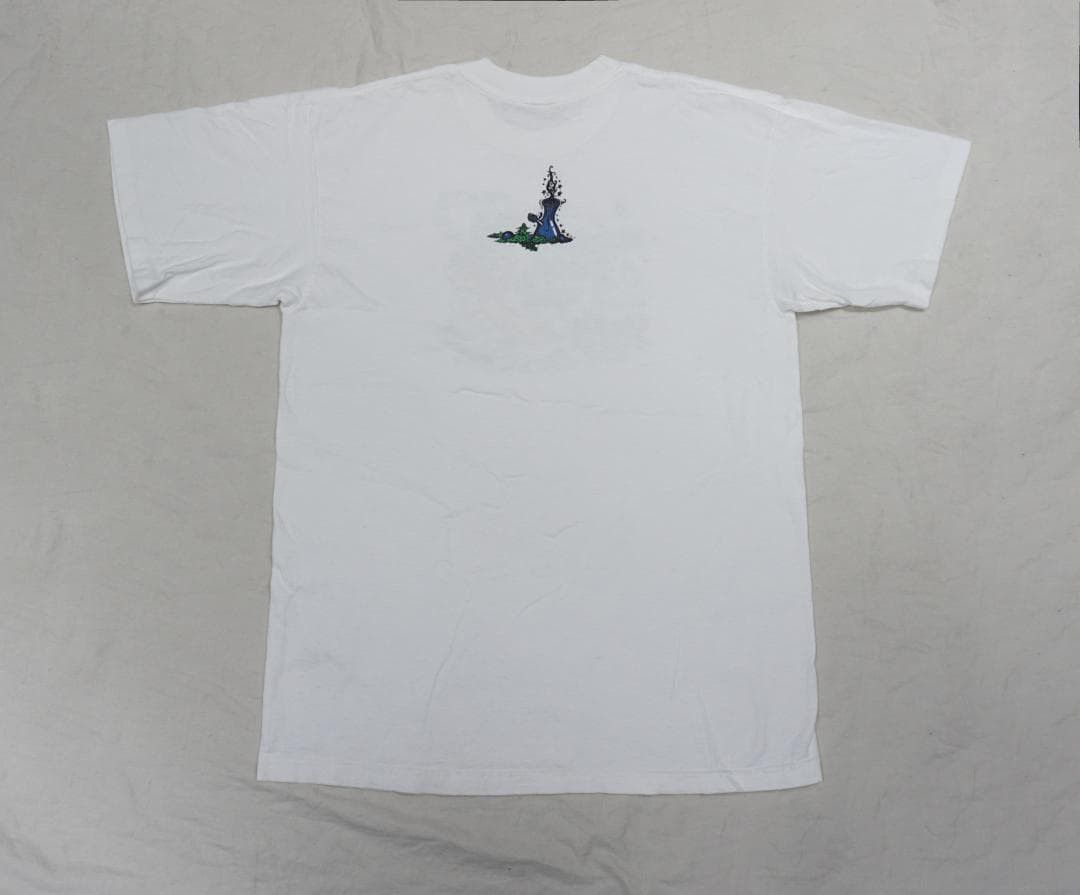Vintage 90's Green Buds and Hash 大麻 Tシャツ ビンテージ Size US XXS / EU 40 - 6 Thumbnail