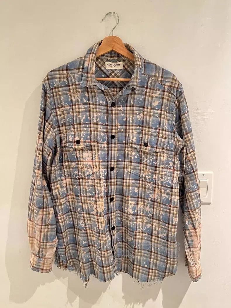 Saint Laurent Paris Saint Laurent 2016 Surf Sound Shirt XL. Size US XL / EU 56 / 4 - 1 Thumbnail
