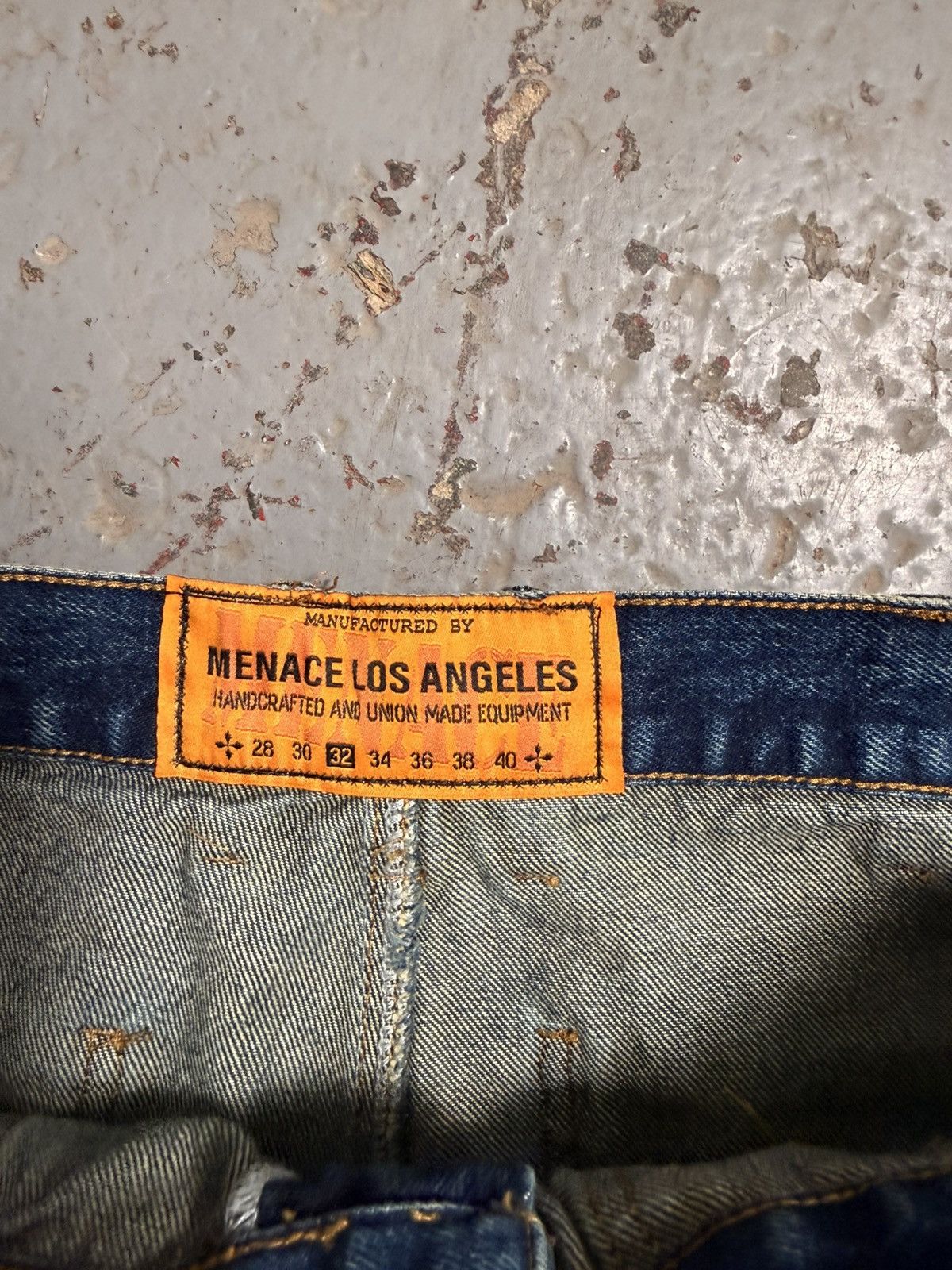 Menace Insane Menace Los Angeles Brick Lay Denim Carpenter Pants Size US 32 / EU 48 - 9 Thumbnail