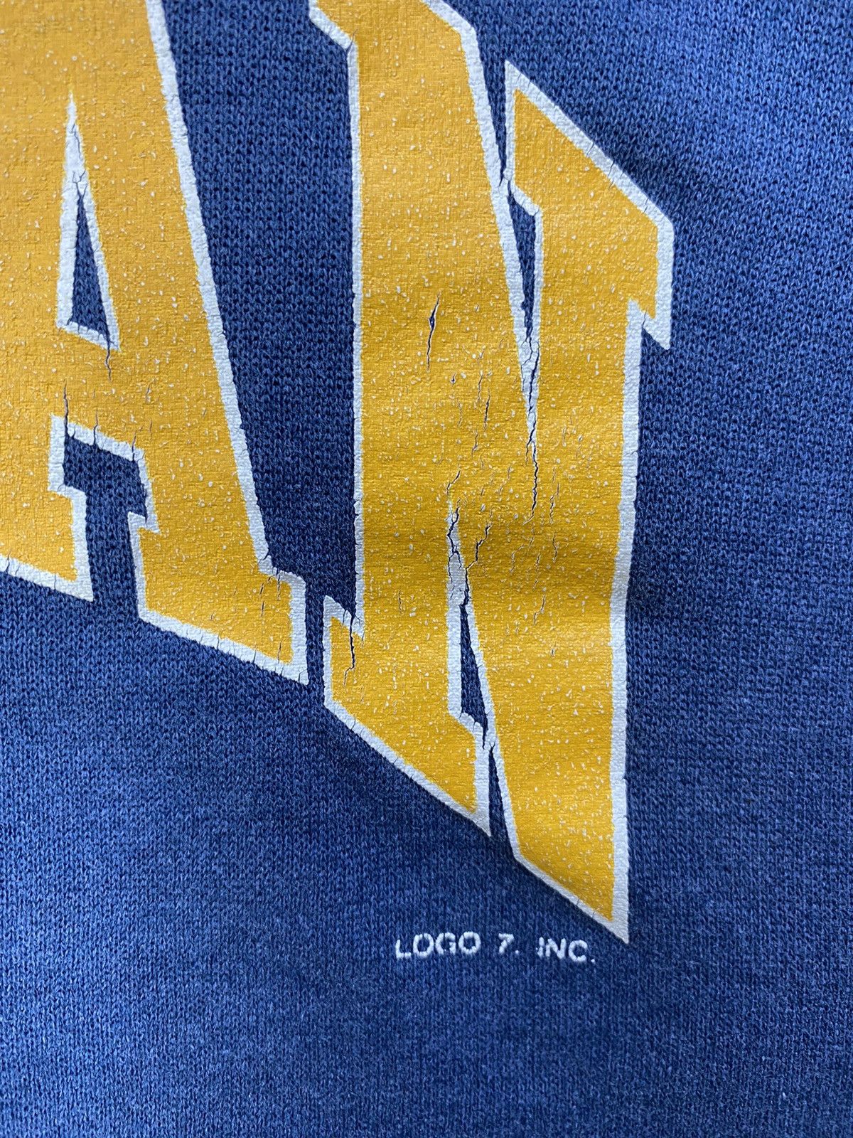 Logo 7 Vintage Michigan Sweatshirt Logo 7 Light Cotton Size Large Size US L / EU 52-54 / 3 - 6 Thumbnail