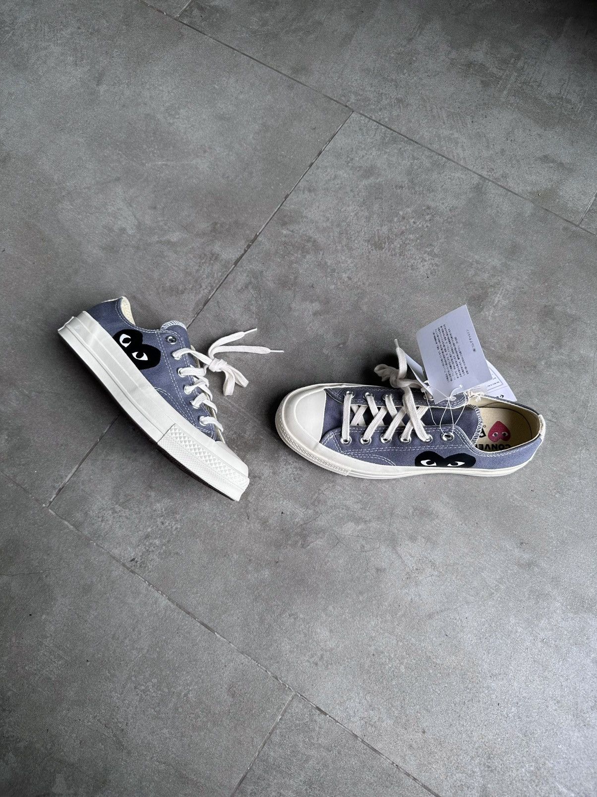Comme des Garcons PLAY × Converse CDG PLAY x CONVERSE LOW CHUCK TAILOR 70 Size US 7 / IT 37 - 6 Thumbnail