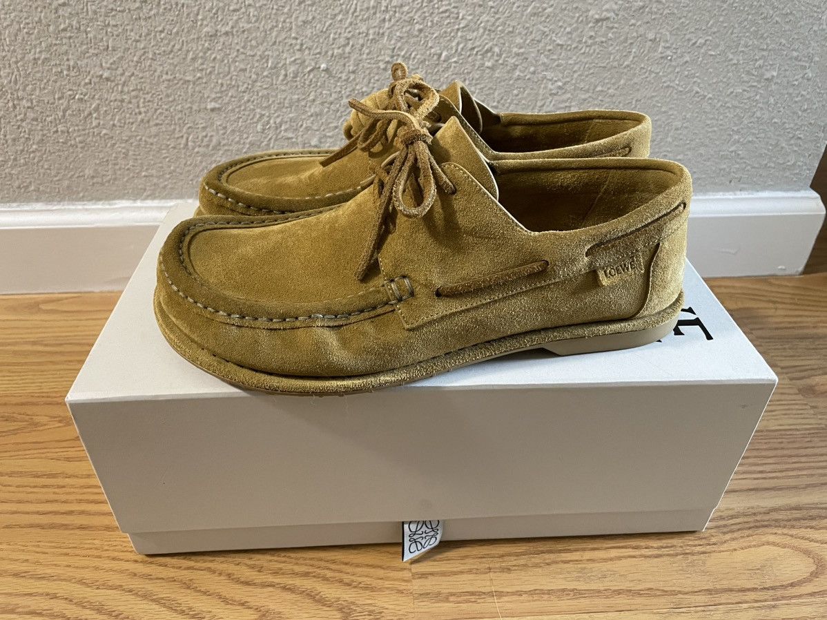Campo Boat Shoes Tobacco Suede sz 40
