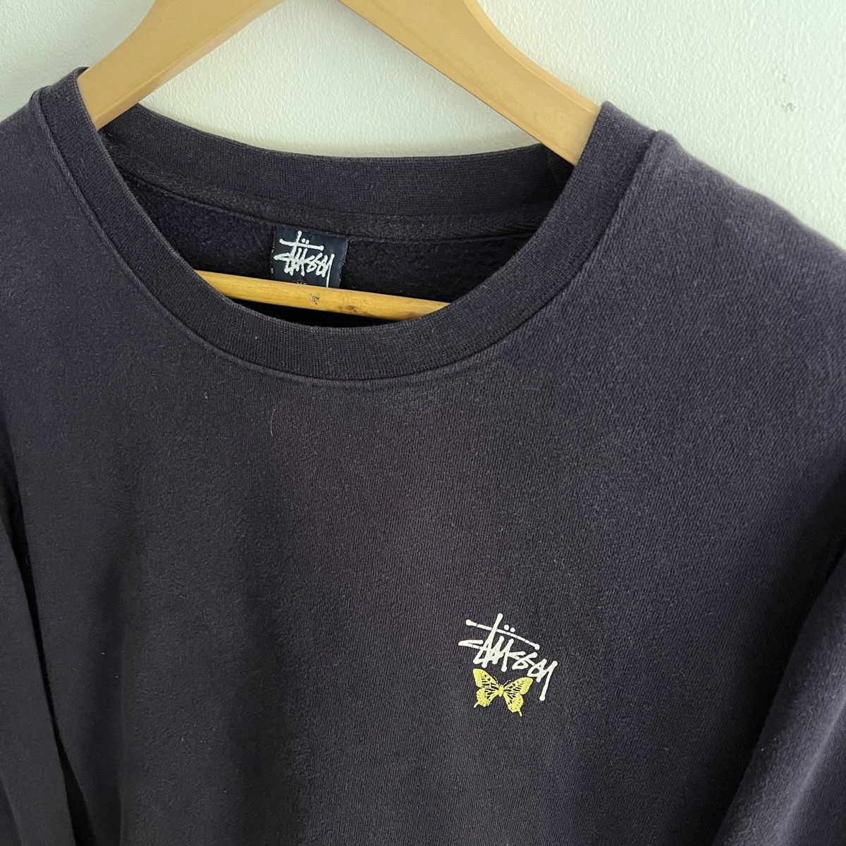 Stussy × Vintage Vintage 90s Stussy Butterfly Size US XS / EU 42 / 0 - 3 Thumbnail