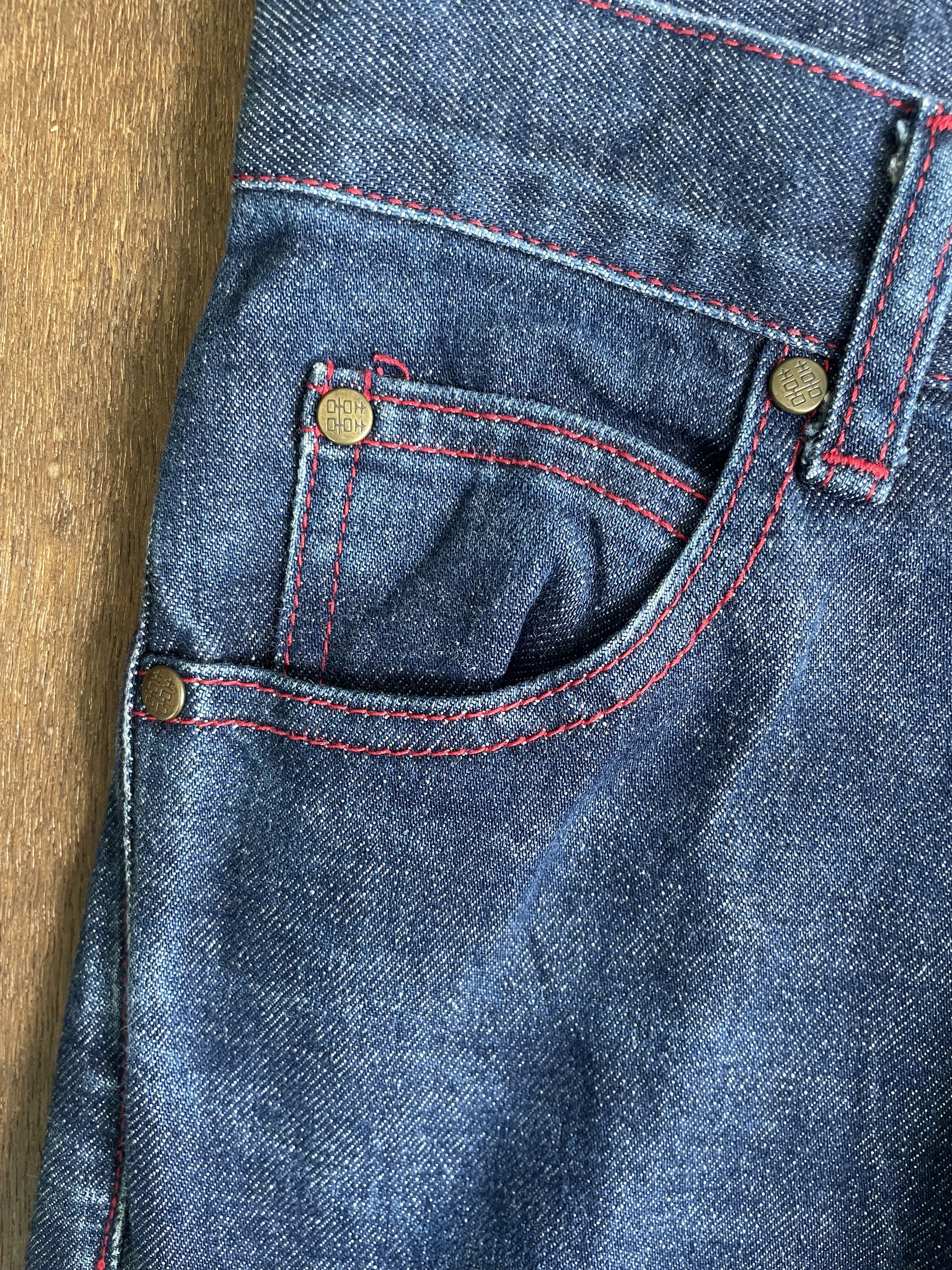 Vivienne Tam VIVIENNE TAM Red Dragons Embroidery Denim Size 28" / US 6 / IT 42 - 5 Thumbnail