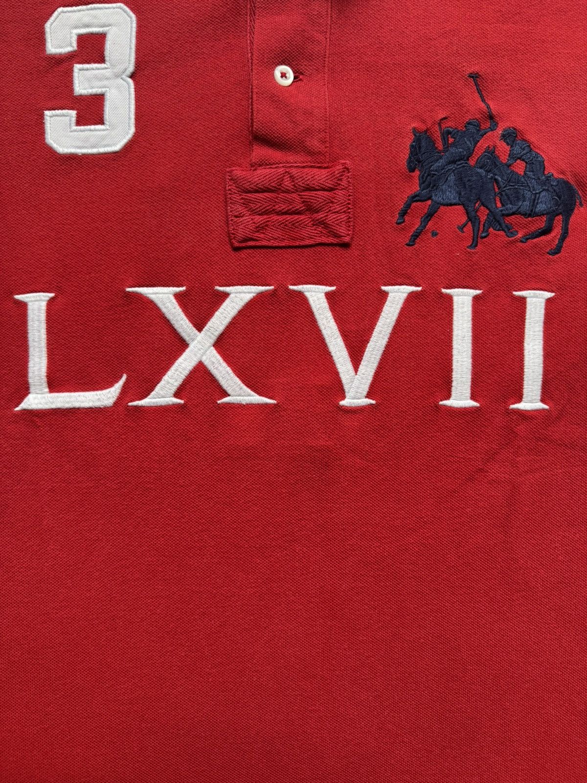 Polo Ralph Lauren × Ralph Lauren Chief Keef Ralph Lauren XVII Y2k Polo Size US L / EU 52-54 / 3 - 3 Thumbnail