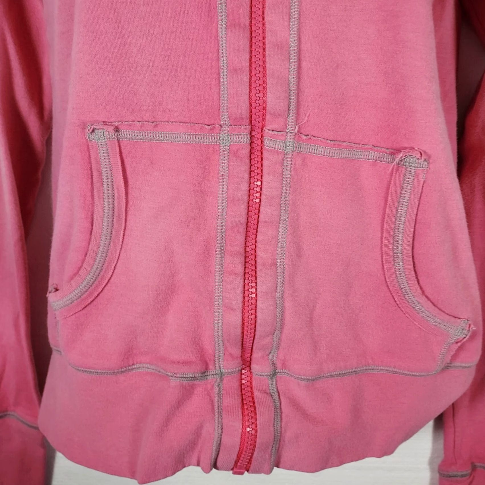 Pinko Victoria's Secret Pink Womens Size Small Bubble Gum Pink full zip Hoodie Size S / US 4 / IT 40 - 6 Thumbnail