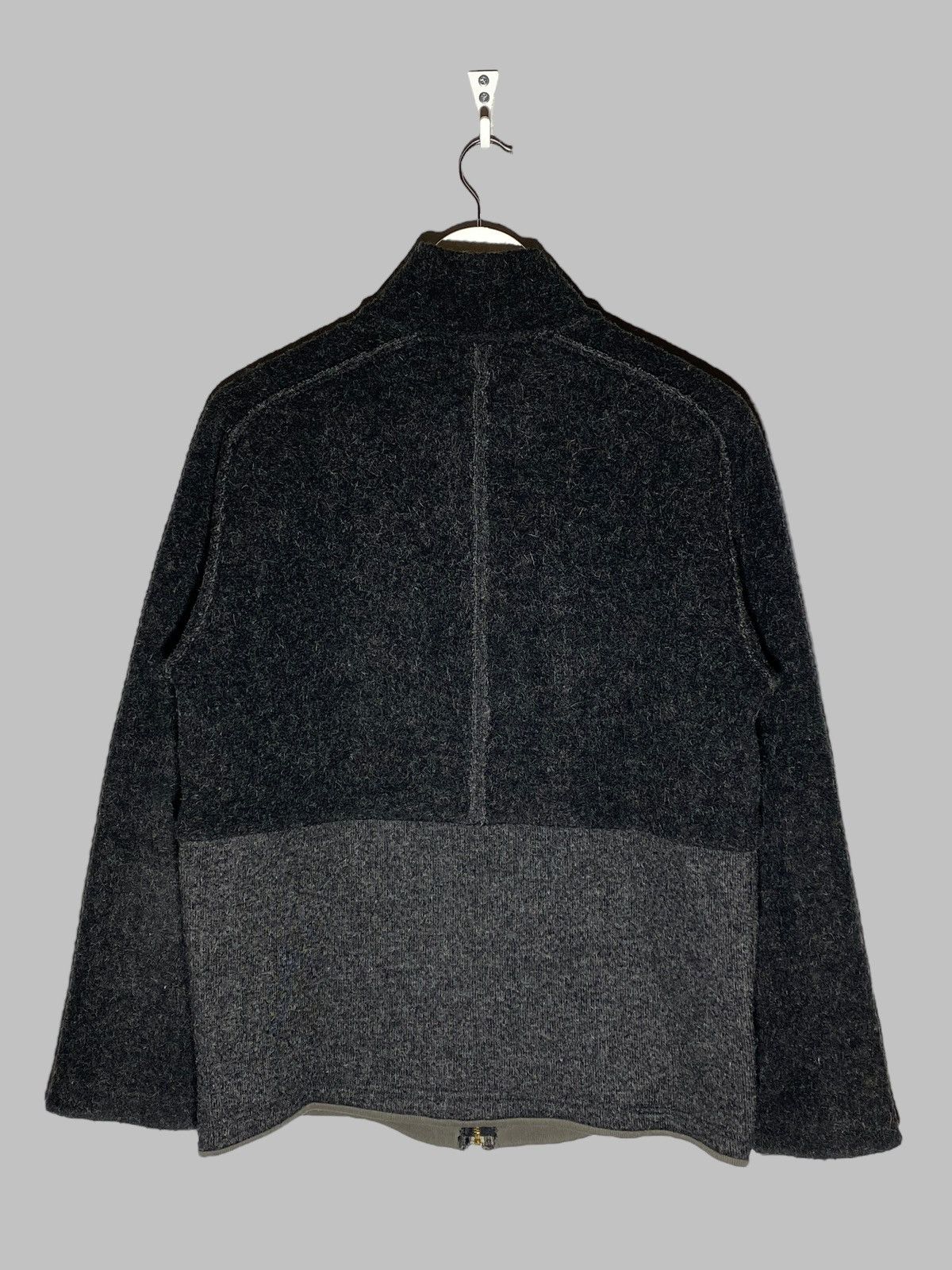Diesel 🔥 00s DIESEL FULL ZIP WOOL SWEATER GRUNGE AVANT GARDE VIBES Size US M / EU 48-50 / 2 - 2 Thumbnail