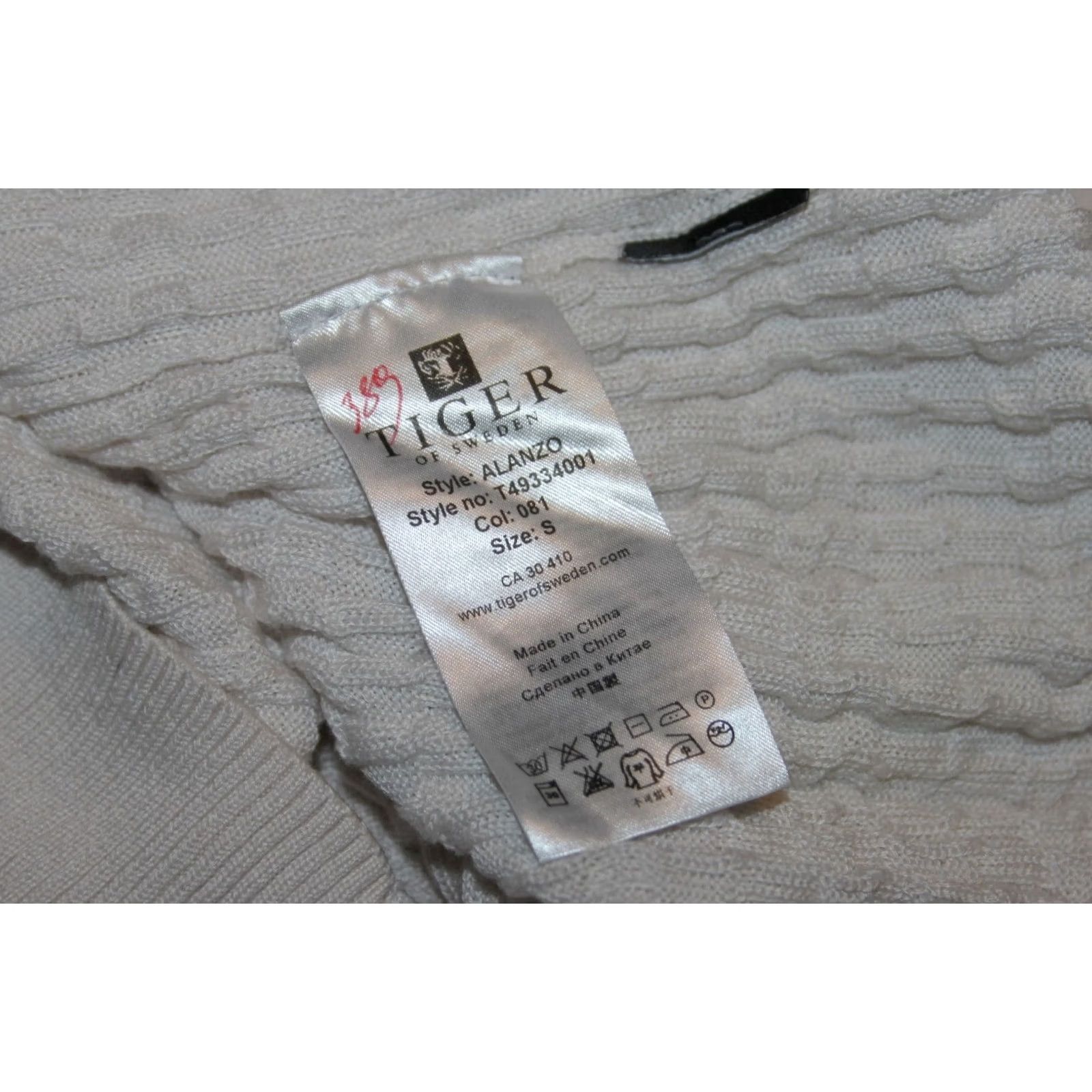 Tiger of Sweden Tiger of Sweden Shirt S 100% cotton Alanzo jumper tunic sweater Womens Java 100% cotton Size S / US 4 / IT 40 - 6 Thumbnail