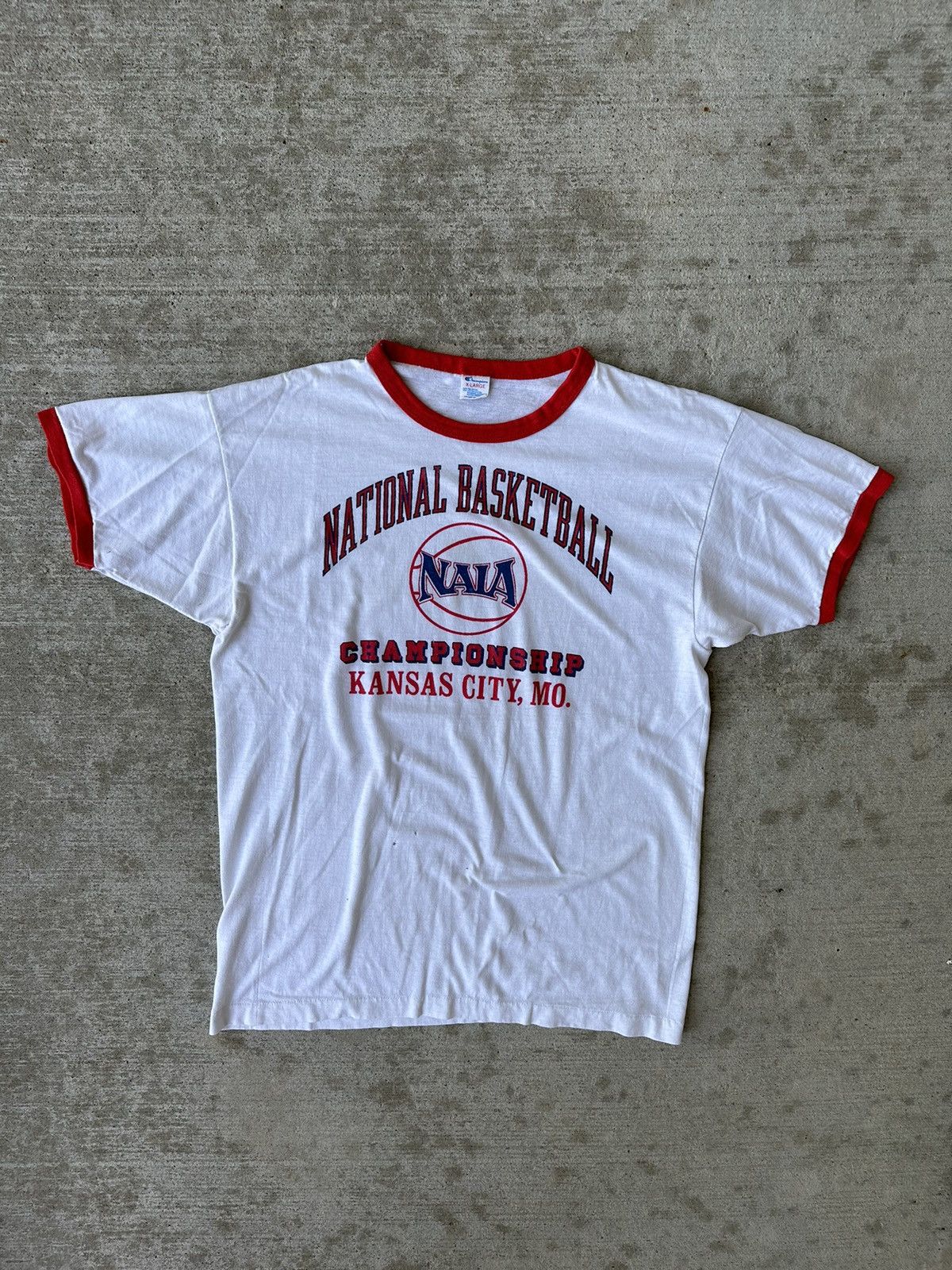 Champion × Vintage 70s Champion Basketball Ringer Tee Shirt | Grailed