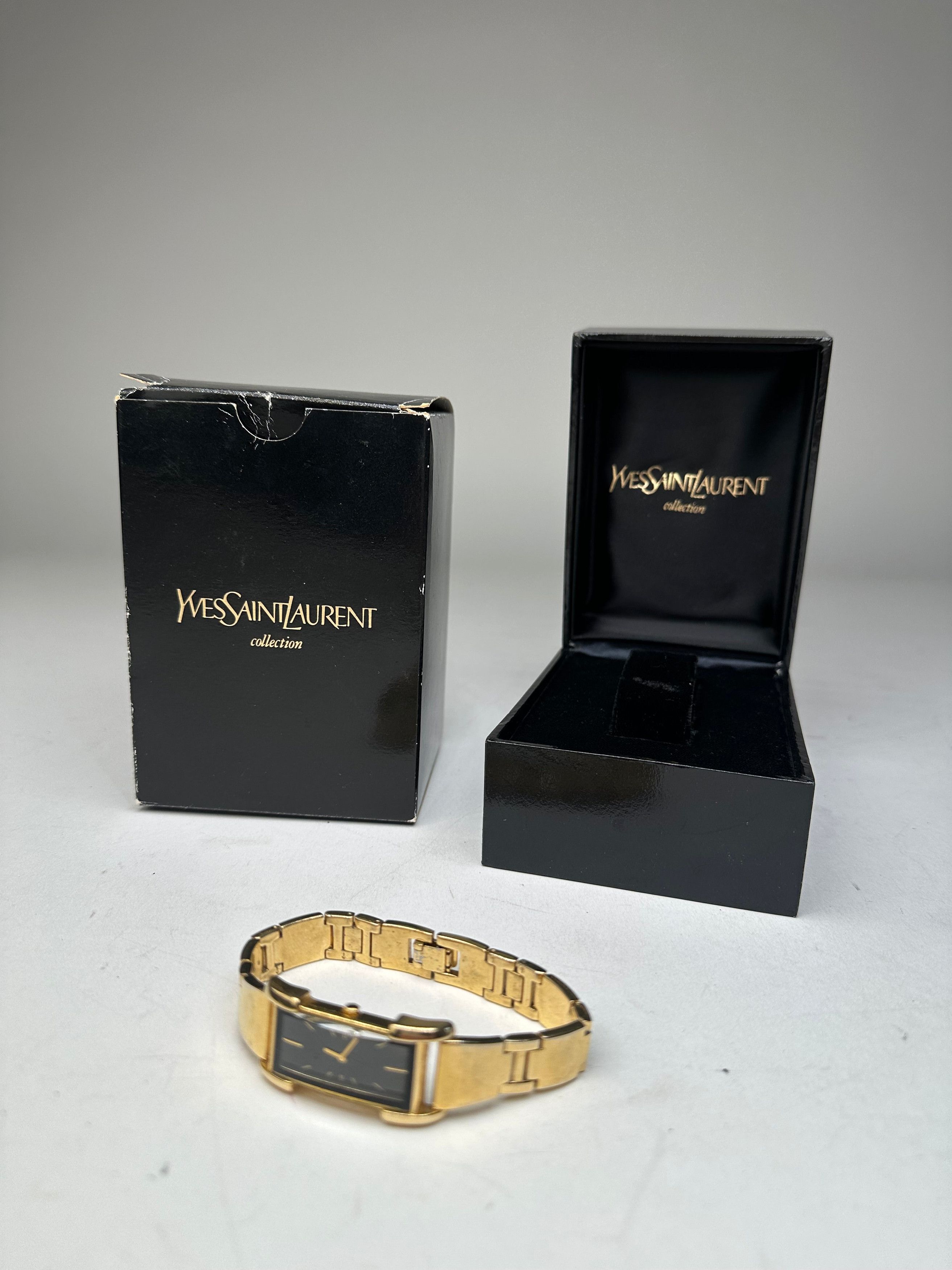 Other Vintage Yves Saint Laurent Gold Plated Quartz Watch Size ONE SIZE - 1 Thumbnail