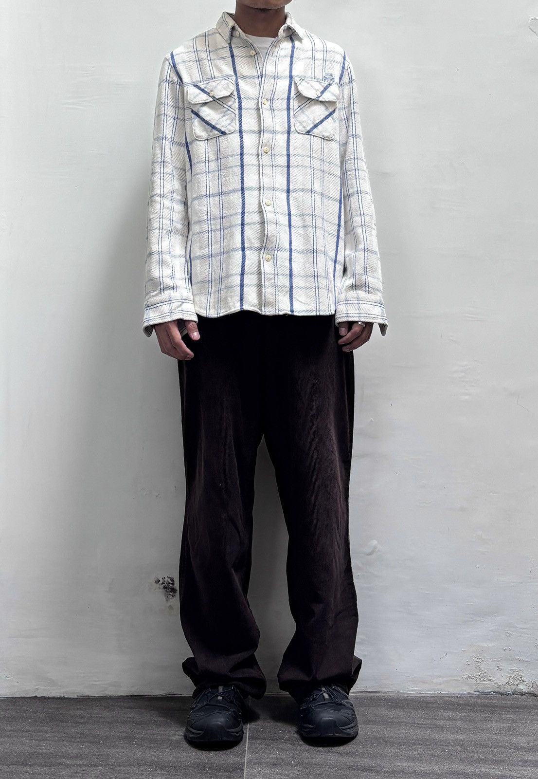 Undercover FREE TAX! Thick Cotton Plaid Zippered Shirt Size US M / EU 48-50 / 2 - 1 Thumbnail