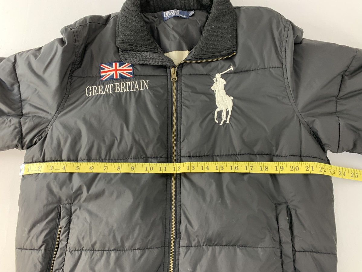 Polo Ralph Lauren Polo Ralph Lauren Great Britaon Down Puffer Embroidery Logo Size US L / EU 52-54 / 3 - 13 Thumbnail