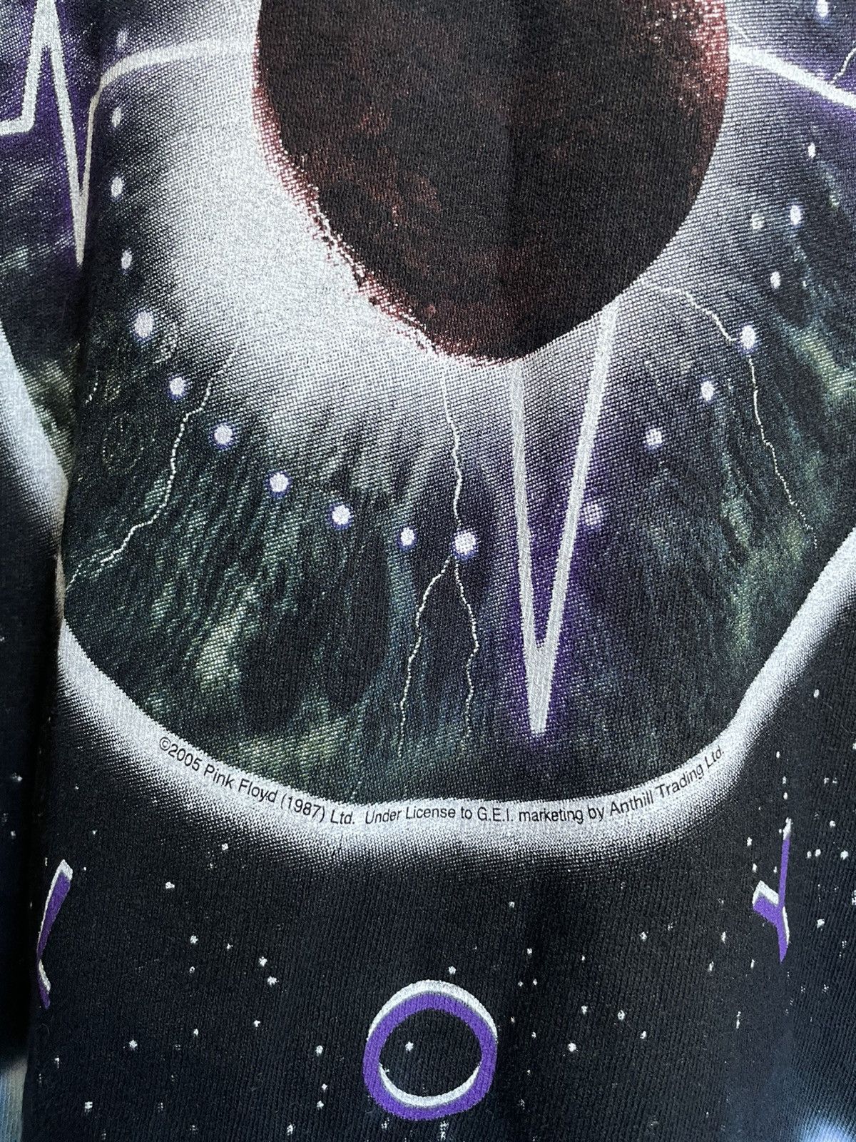 Band Tees × Liquid Blue × Pink Floyd Pink Floyd Vintage 2005 Liquid Blue Tie Dye Pulse Band Tee Size US S / EU 44-46 / 1 - 9 Thumbnail