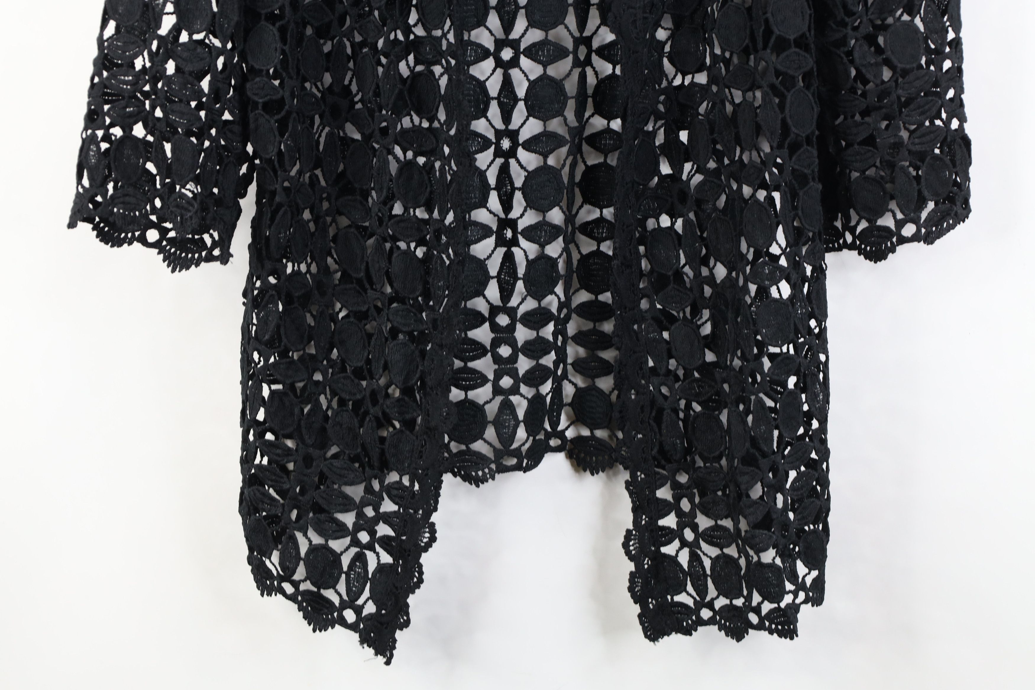 Vintage Vintage 90s Y2K Streetwear Babydoll Geometic Front Sweater Size S / US 4 / IT 40 - 3 Thumbnail