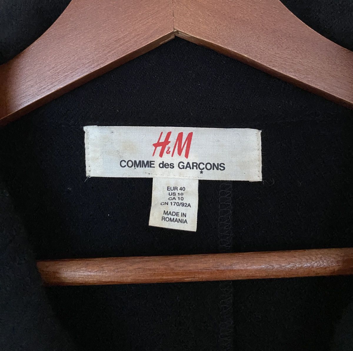 Comme des Garcons Vintage Brand Comme Des Garcons H&M Jacket 2000s Size US M / EU 48-50 / 2 - 7 Thumbnail