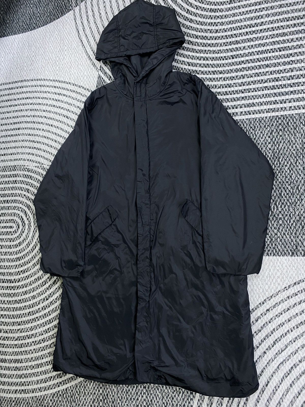 Yohji Yamamoto Vintage Y’S For Living By Yohji Yamamoto Long Jacket Hoodie Size US M / EU 48-50 / 2 - 4 Thumbnail