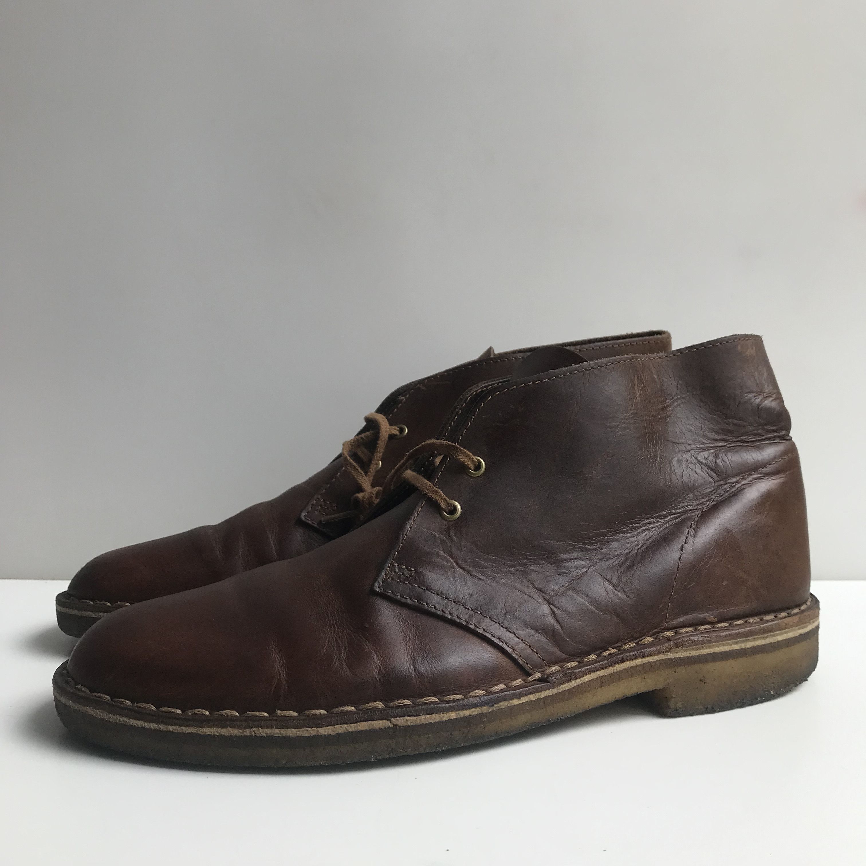 Clarks Vintage Mk1 Clarks Dessert Boots Brown crazy horse leather9u Size US 10 / EU 43 - 4 Thumbnail