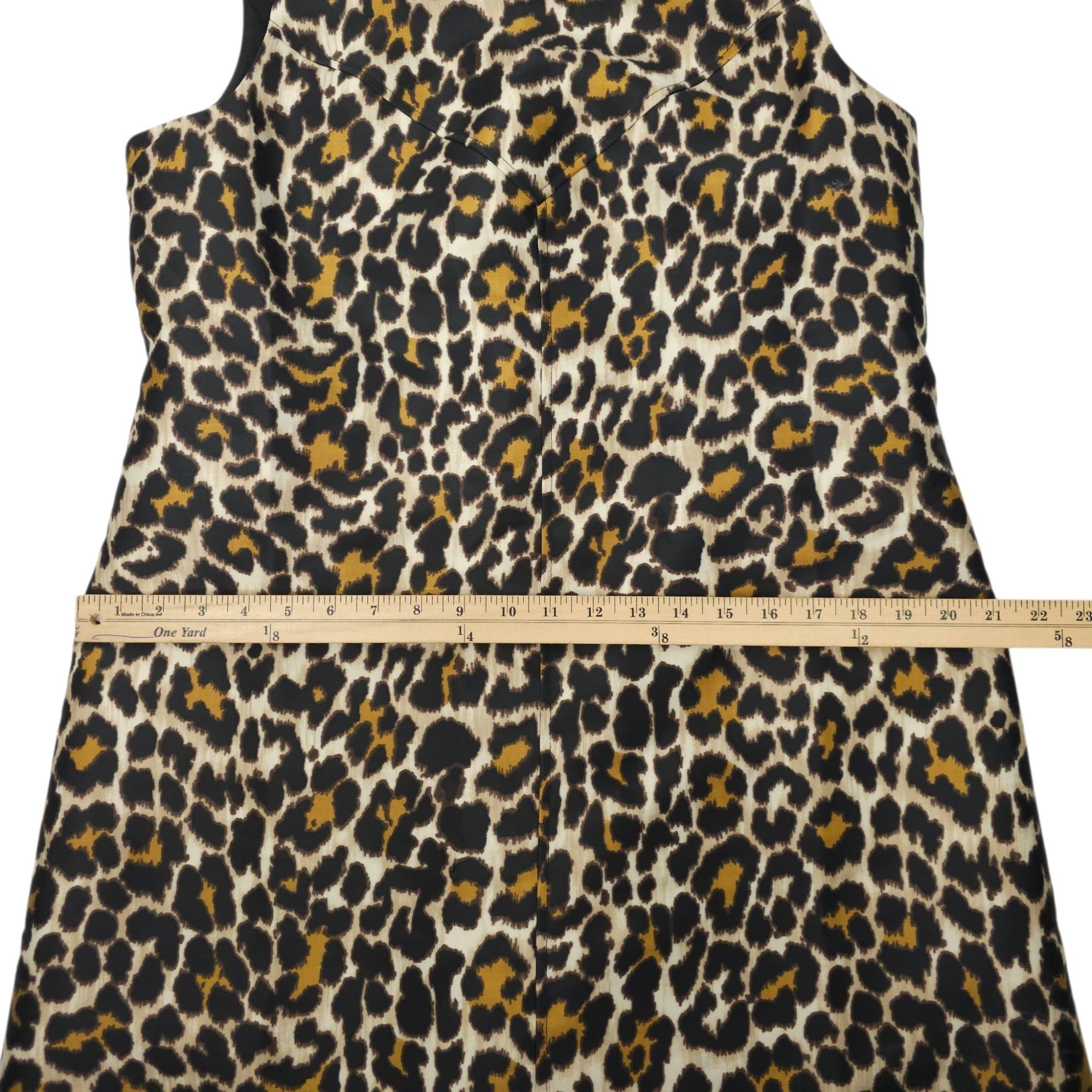 J.Crew J.Crew Leopard Print Shift Dress Size 12 A-line Back Zip Size XL / US 12-14 / IT 48-50 - 5 Thumbnail