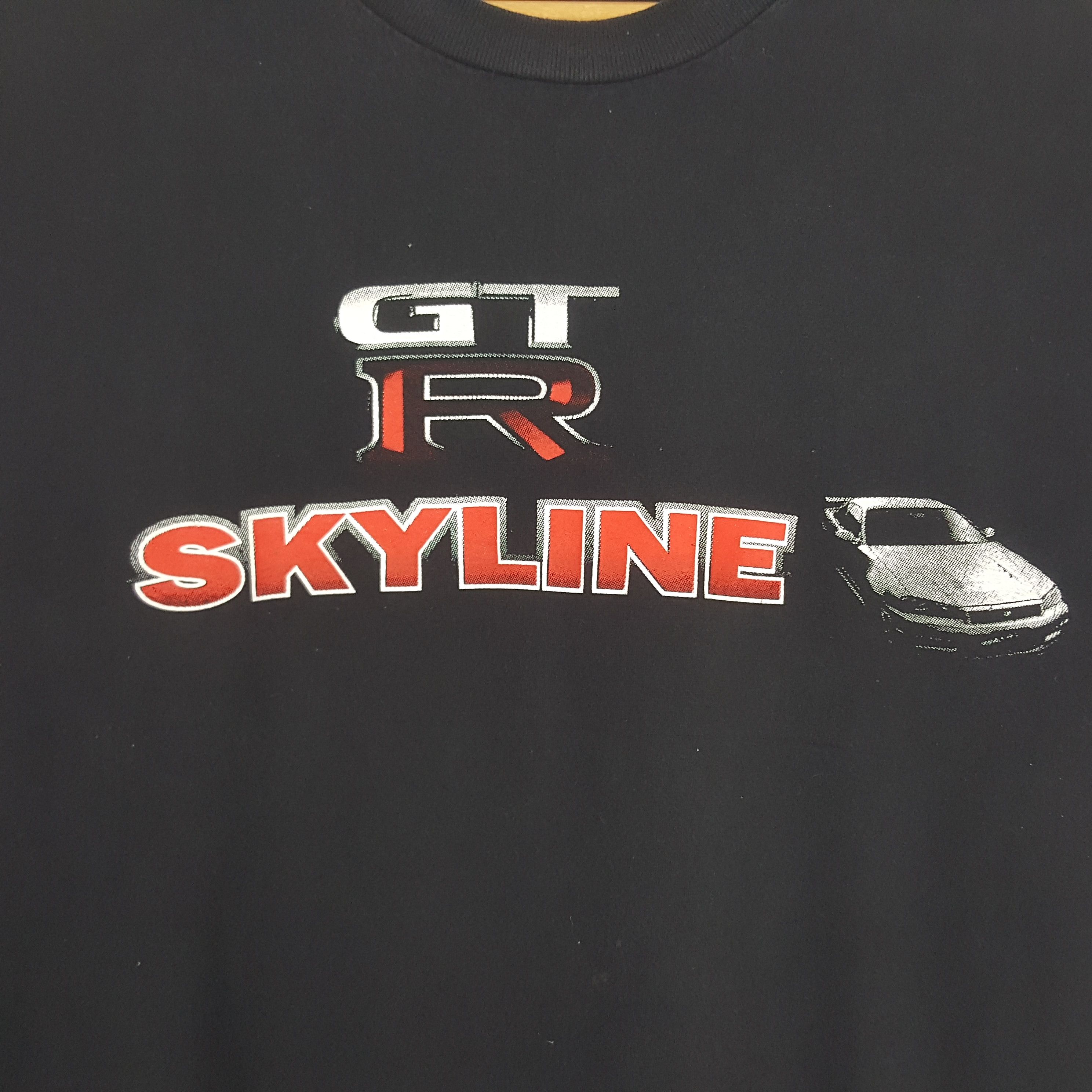 Japanese Brand × Vintage Vintage GTR Skyline Nissan Racing Motorsports Tshirt Size US XL / EU 56 / 4 - 4 Thumbnail