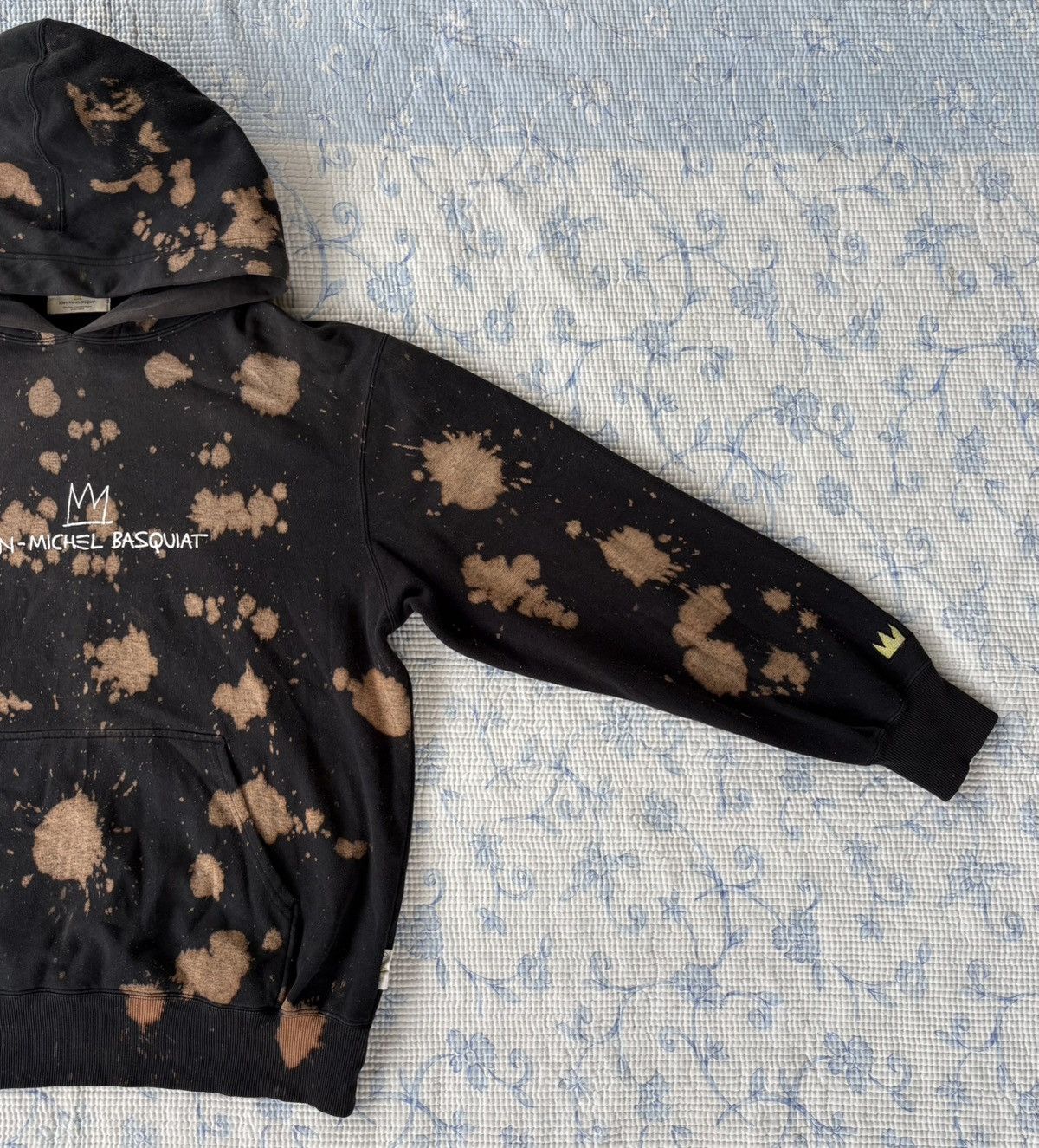 Jean-Michel Basquiat Jean Michel Basquiat Acid Wash Hoodies Size US L / EU 52-54 / 3 - 3 Thumbnail