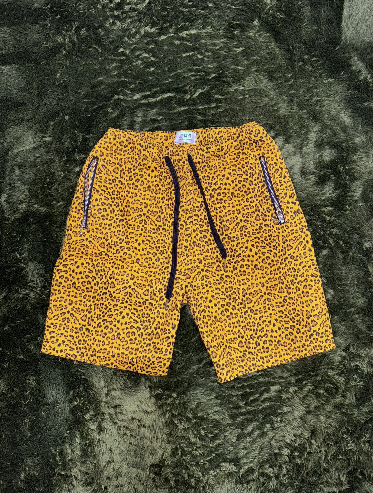 Other Joegush (korean brand) leopard canvas ball chain shorts Size US 32 / EU 48 - 1 Thumbnail