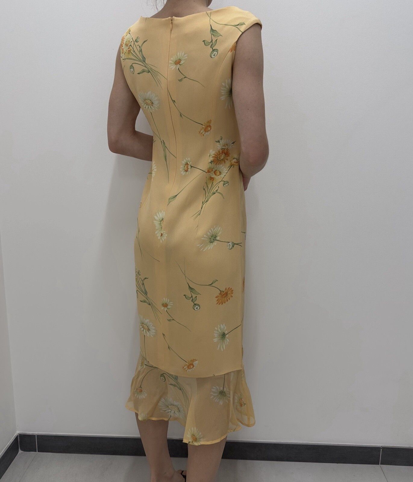 Escada Vintage Escada Silk Floral Print Mesh Summer Dress Size 34 Size XXS / US 00 / IT 34 - 4 Thumbnail