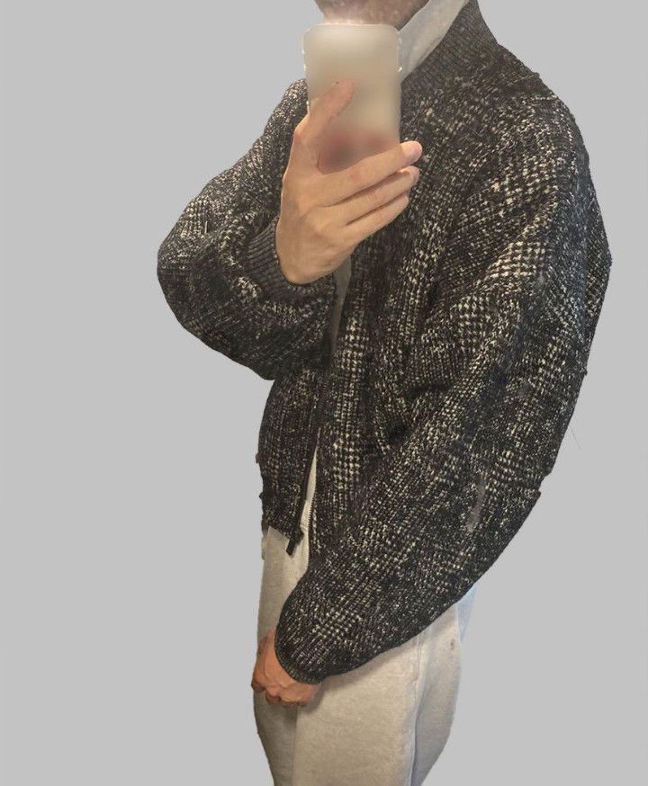 Zara 🔥Zara Herringbone Bombers Jacket Size US M / EU 48-50 / 2 - 6 Thumbnail