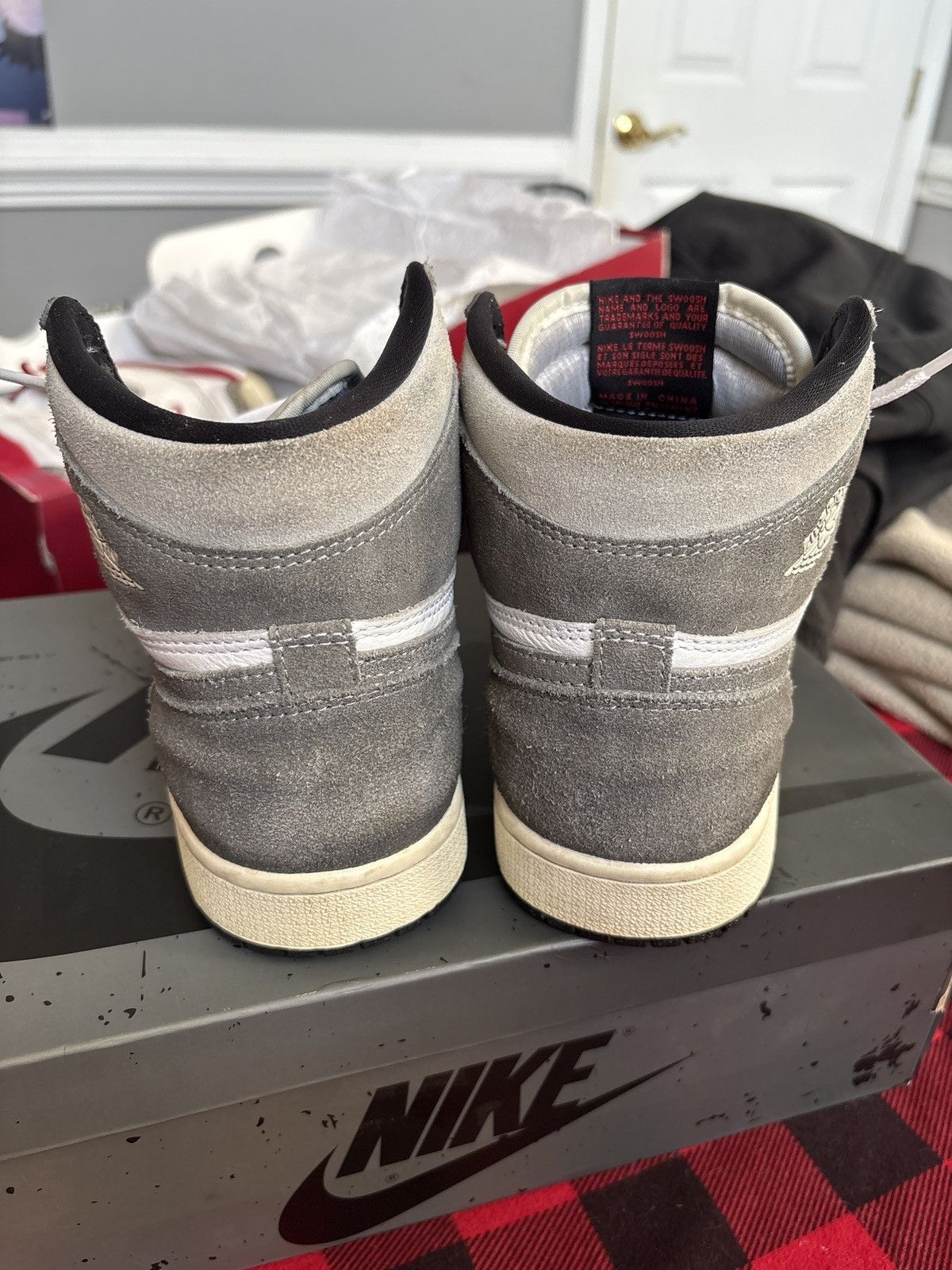 Jordan Brand Washed black jordan 1 Size US 7.5 / EU 40-41 - 5 Thumbnail