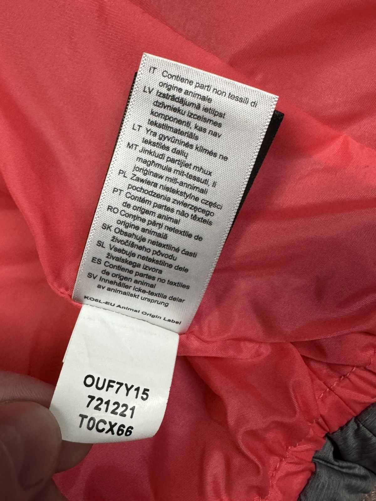 The North Face THE NORTH FACE 550 DOWN JACKET PUFFER WOMANS Y2K STREETWEAR Size XS / US 0-2 / IT 36-38 - 15 Thumbnail
