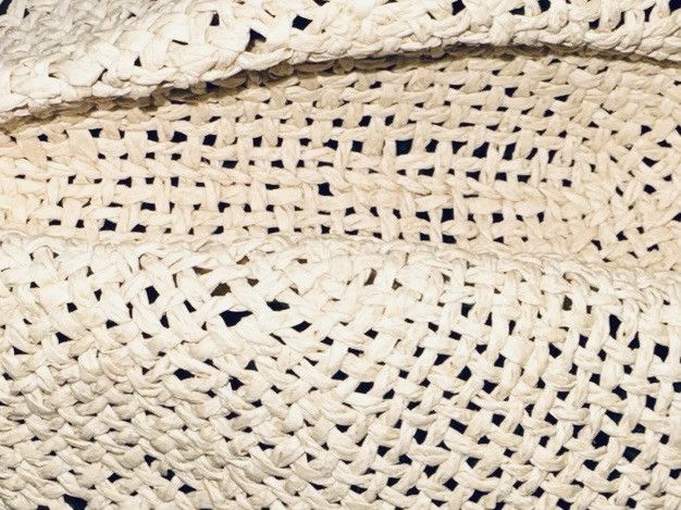 Vintage Vintage Sundance Crochet Raffia Cowboy Hat Size ONE SIZE - 3 Thumbnail