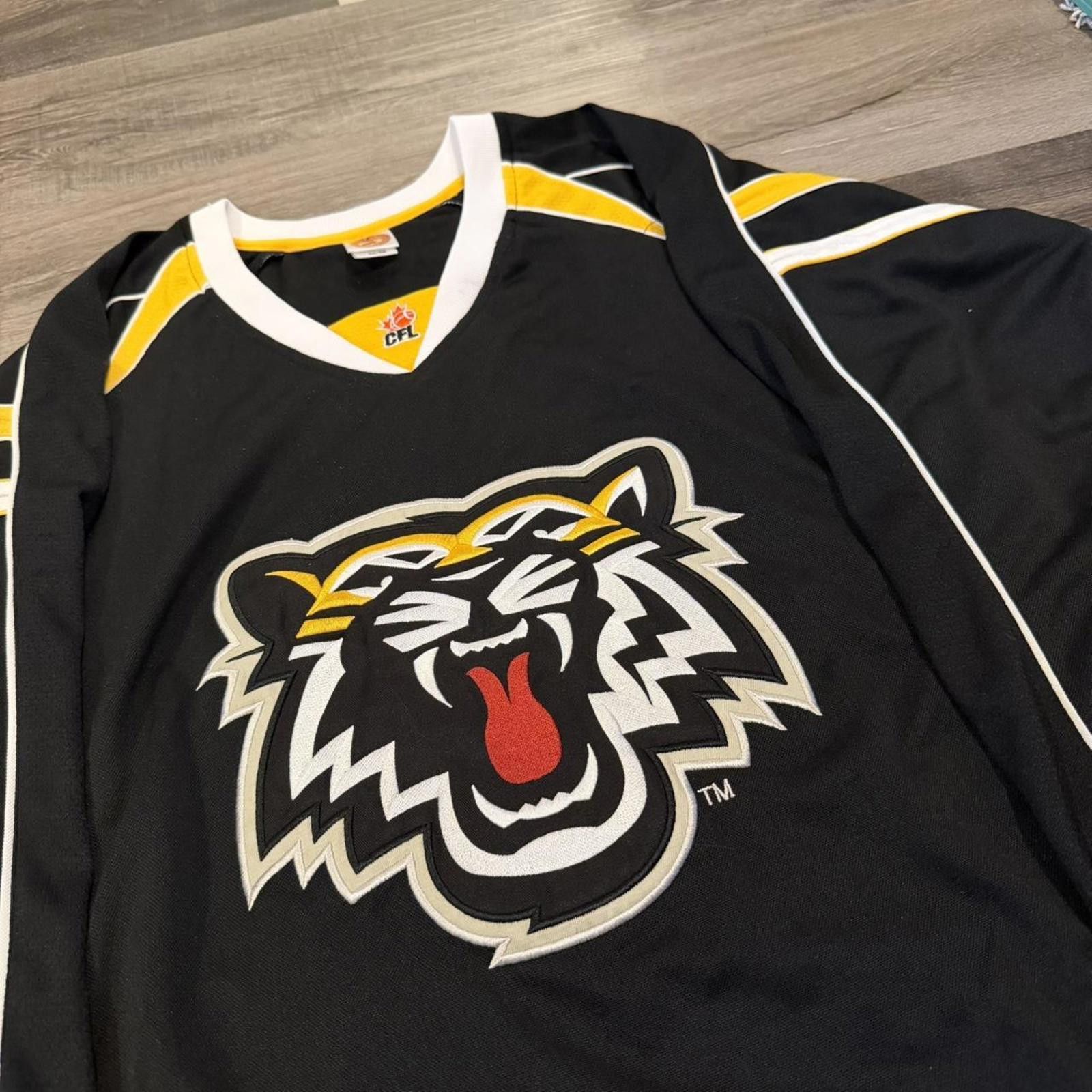 Other Vintage Hamilton tiger cats CFL long sleeve jersey 00s M/L Size US M / EU 48-50 / 2 - 1 Thumbnail