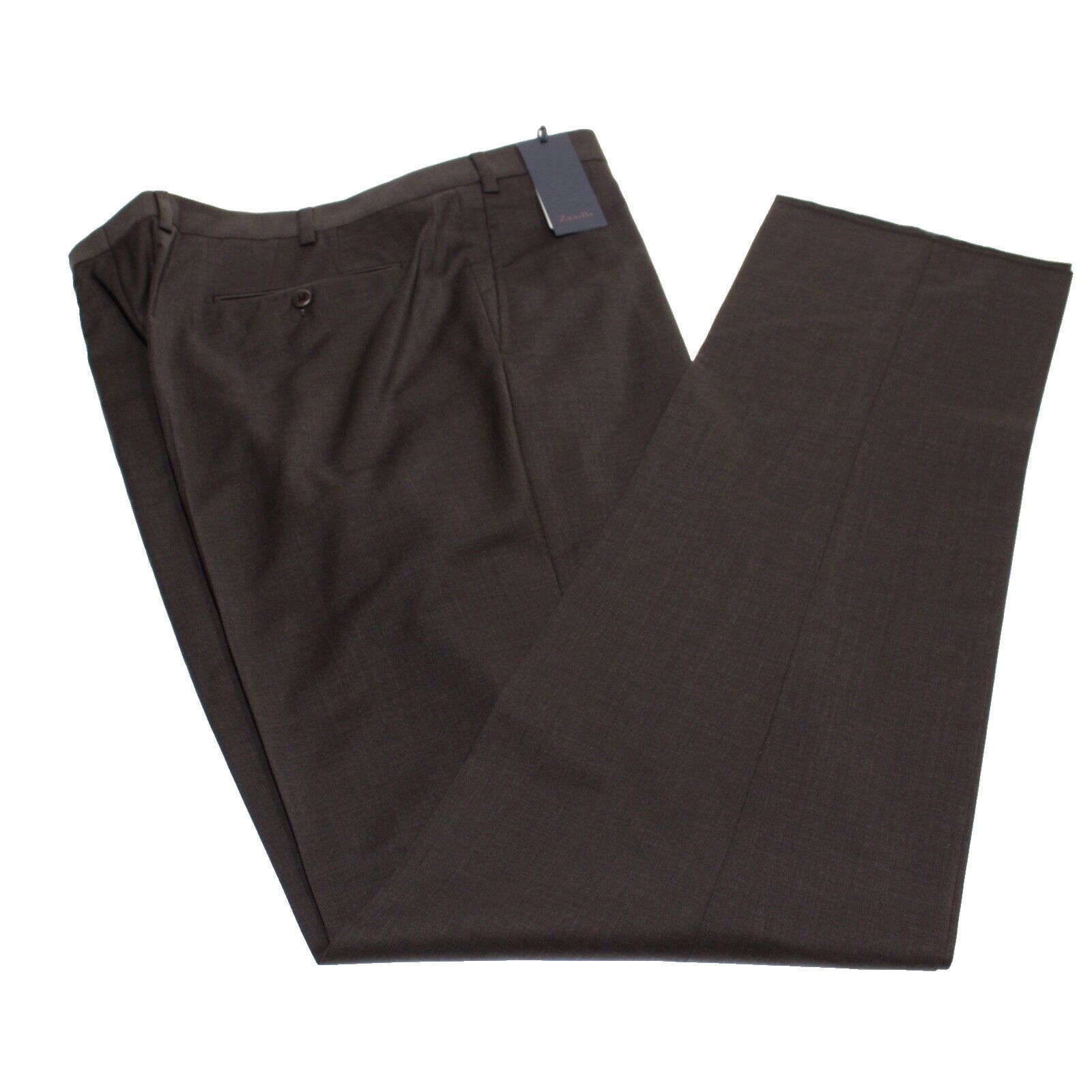 Zanella Zanella New with tags Dress Pants Size 40 US In Brown Size US 40 / EU 56 - 2 Thumbnail