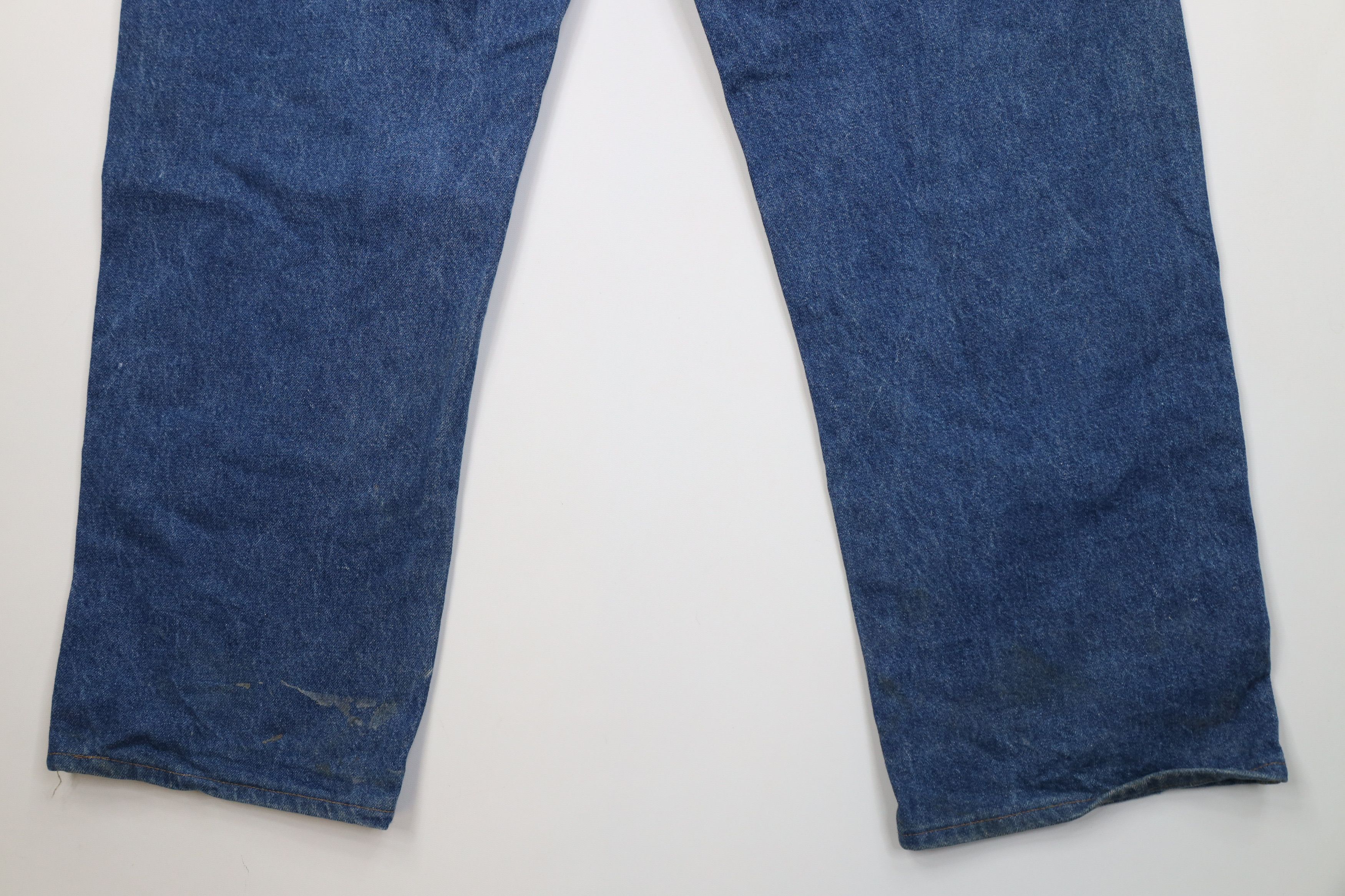 Dickies Vintage Y2K Dickies Relaxed Wide Leg Dungaree Denim Jeans Size US 42 / EU 58 - 13 Thumbnail