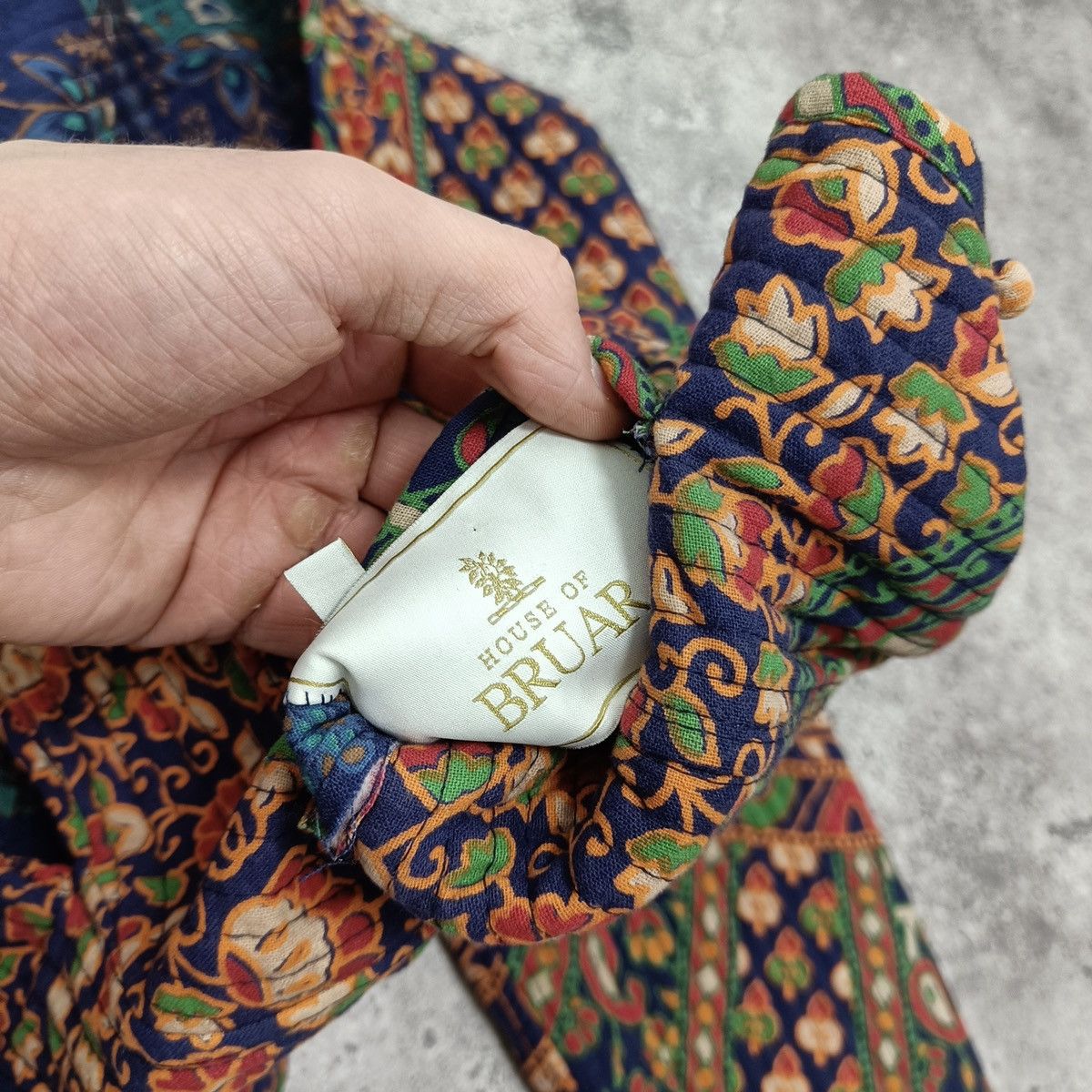 Japanese Brand Vintage 00s House of Bruar Reversible japanese style jacket Size M / US 6-8 / IT 42-44 - 9 Thumbnail