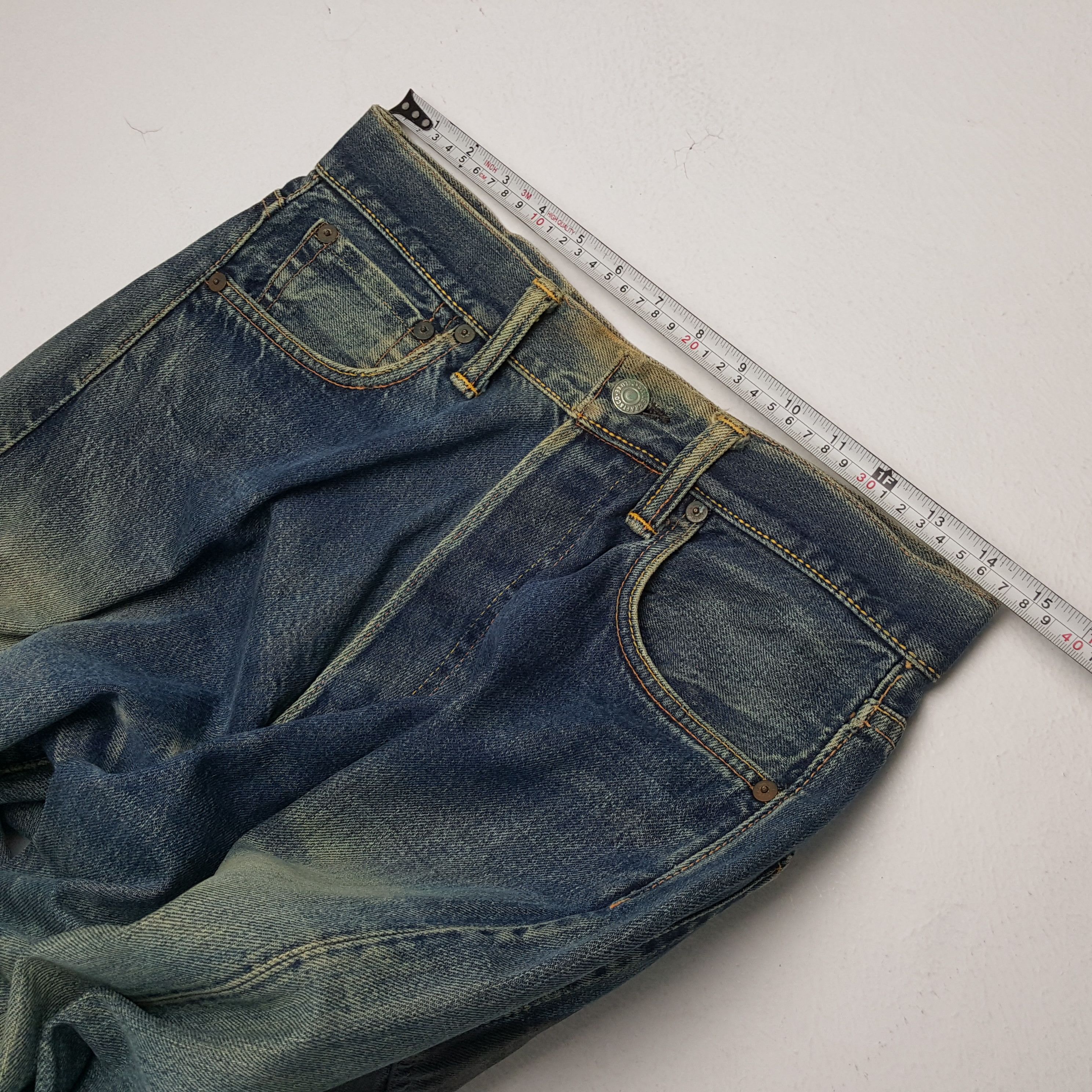 Evisu × Japanese Brand × Vintage Vintage EVISU Japanese Brand Daicock Custom Style Jeans Size US 29 - 7 Thumbnail