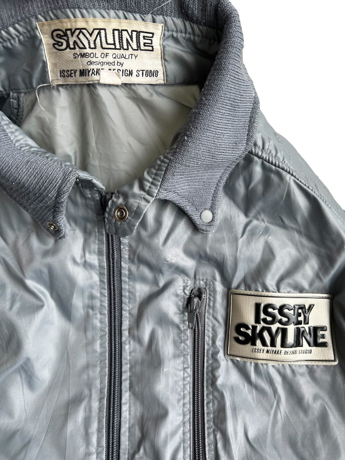 Issey Miyake SUPER RARE🔥1982 Issey Miyake Skyline NY Bomber Jacket Size US M / EU 48-50 / 2 - 9 Thumbnail