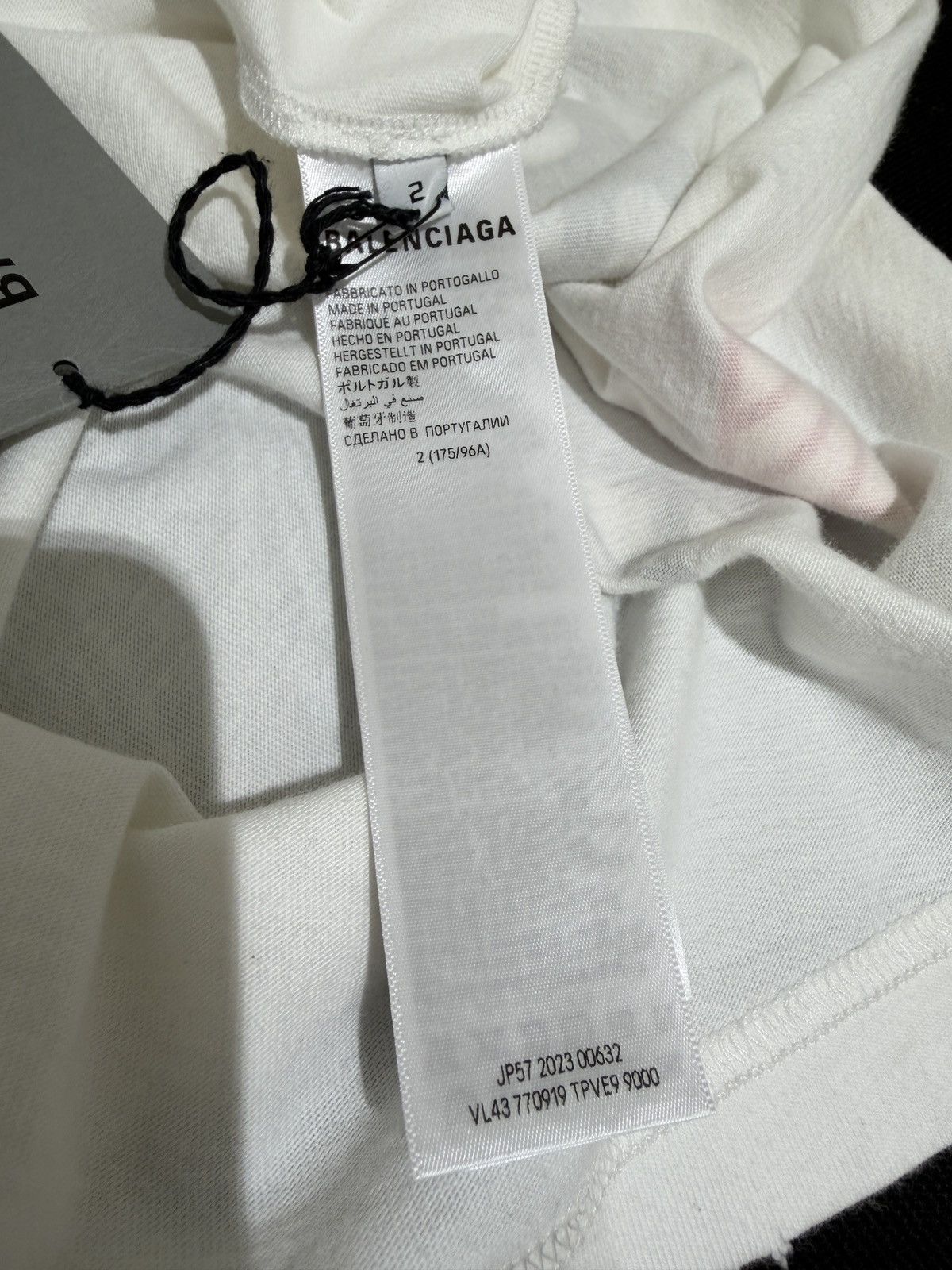 Balenciaga Balenciaga Top Racer Oversized T shirt Size US L / EU 52-54 / 3 - 7 Thumbnail