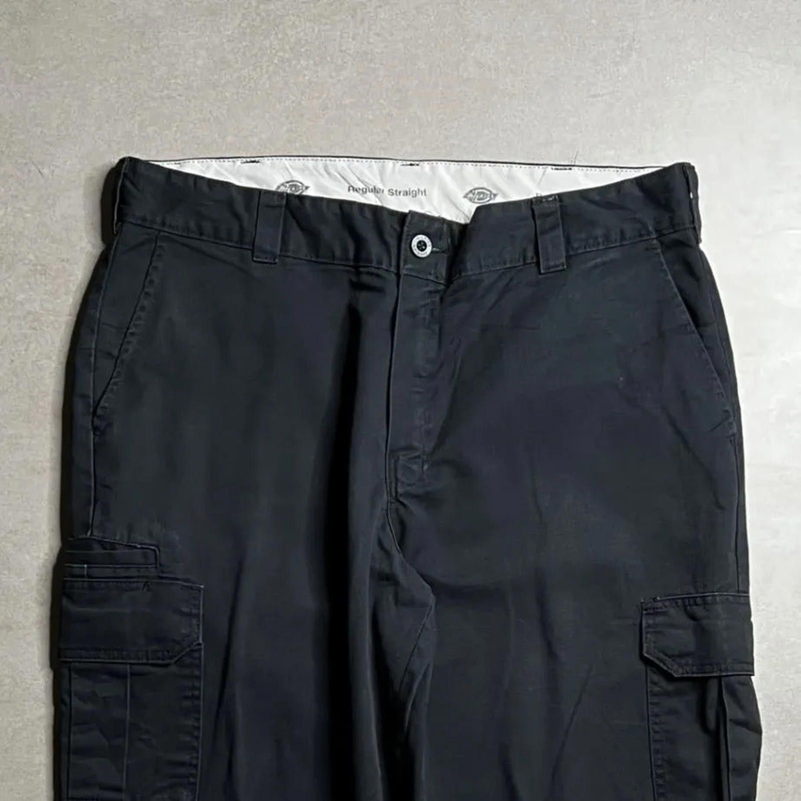 Dickies Vintage Dickies Black Pants - 38x32 Size US 38 / EU 54 - 3 Thumbnail