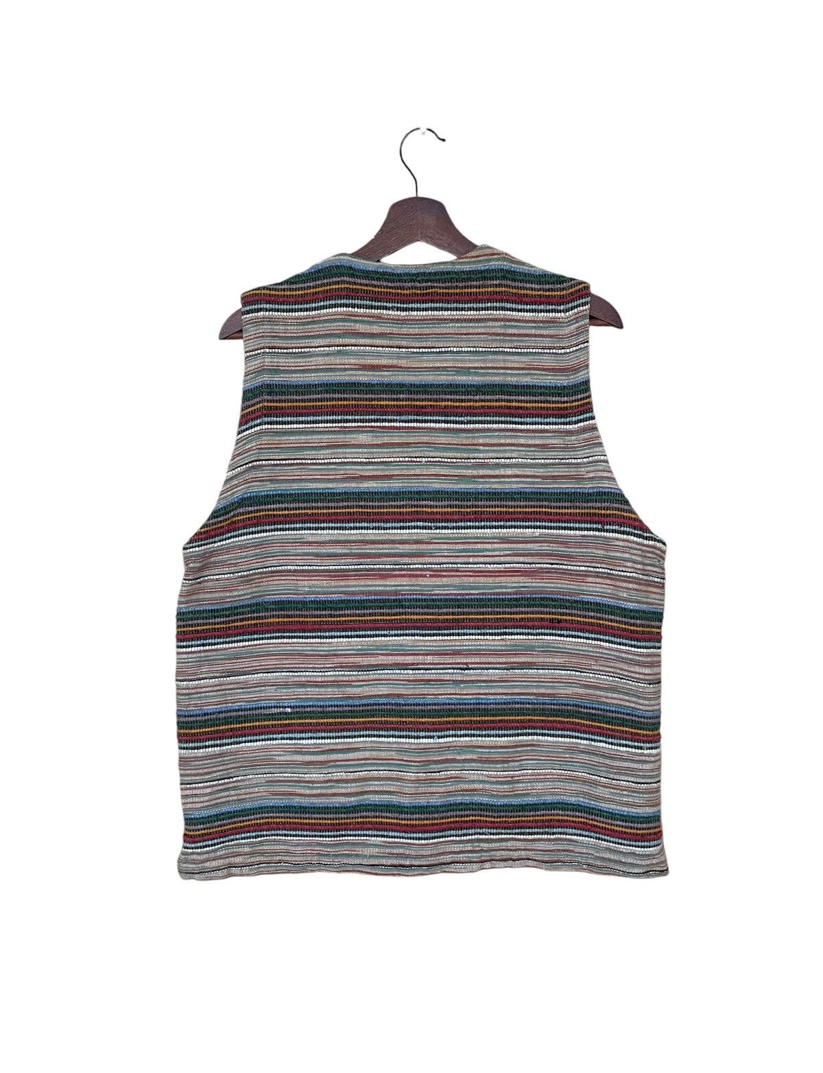 Vintage Vintage Brand Albe Marle Navajo Vest 1990s Size US M / EU 48-50 / 2 - 2 Thumbnail