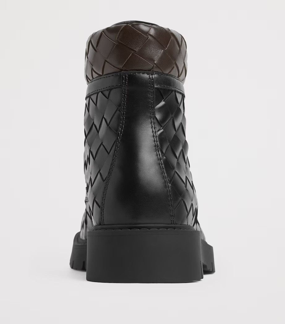 Bottega Veneta Bottega Veneta Fondant intrecciato lace up boot Size US 10 / EU 43 - 15 Thumbnail
