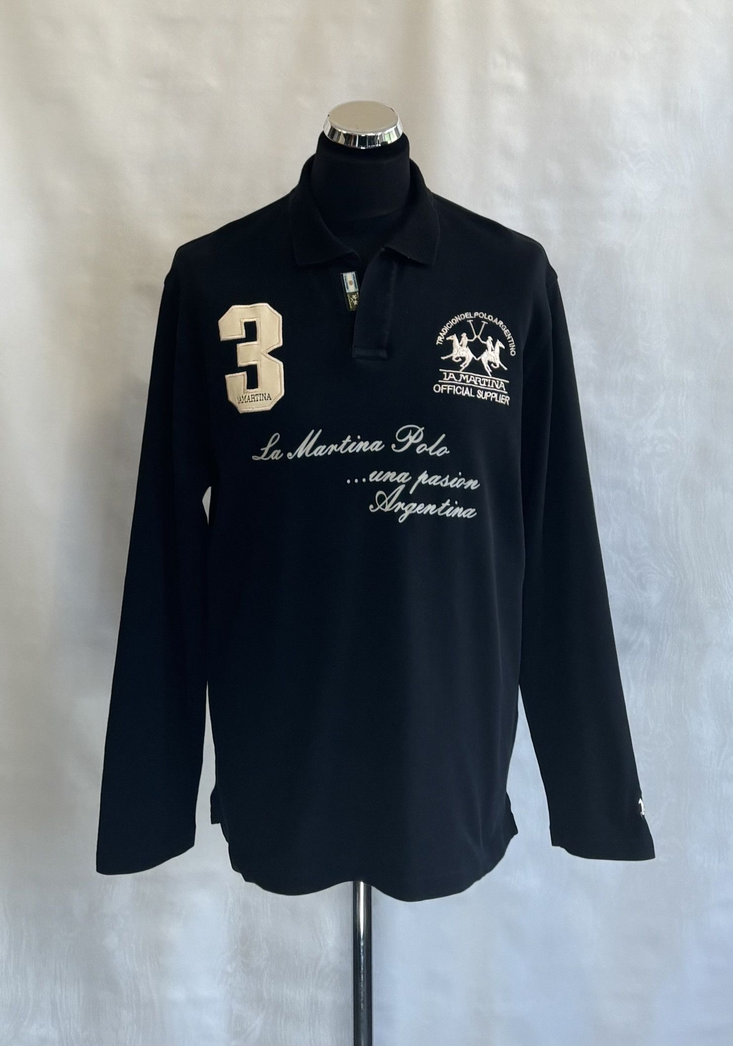 La Martina La Martina Argentina Polo Team Longsleeve Polo Size. XL Size US XL / EU 56 / 4 - 1 Thumbnail