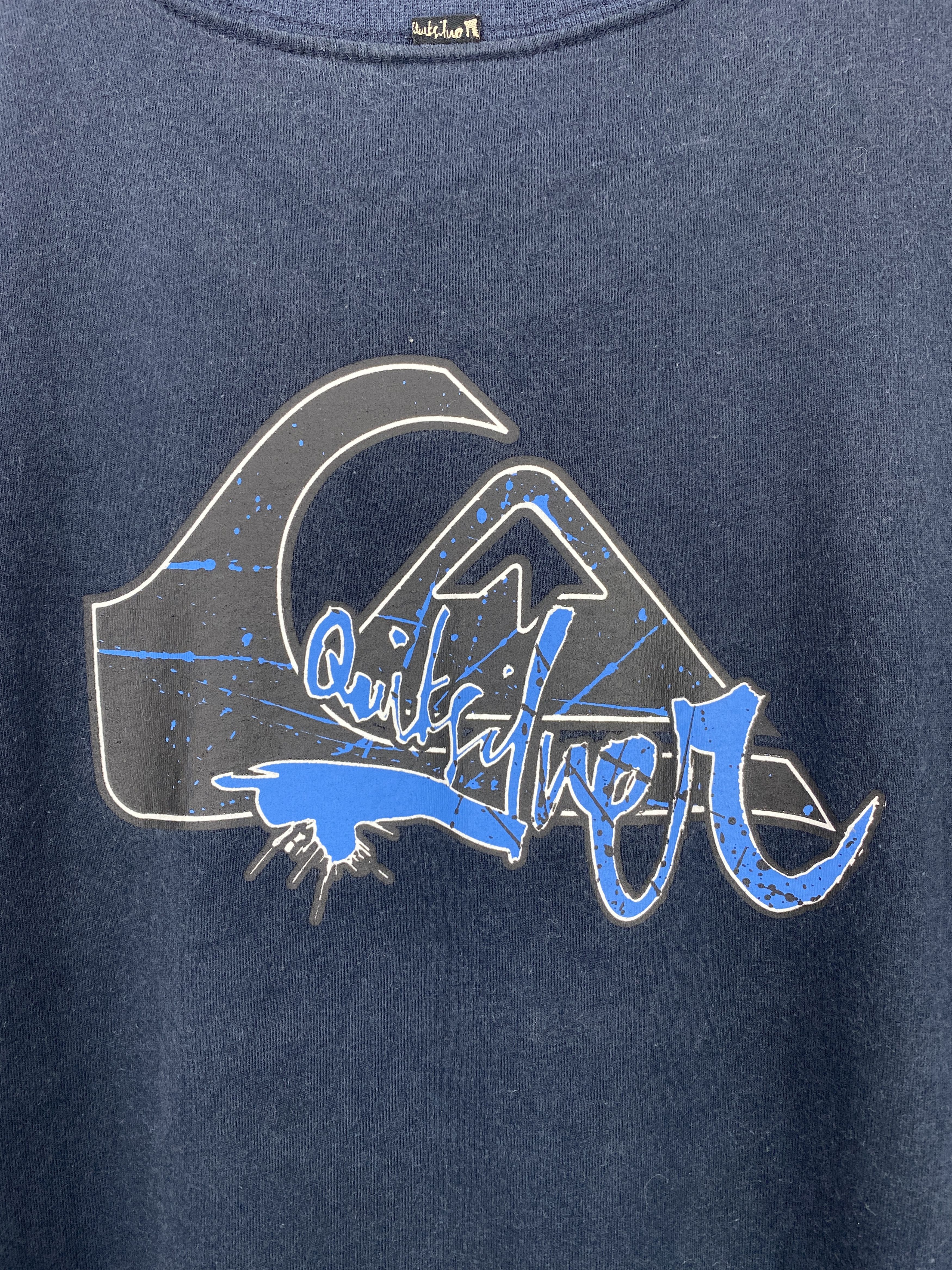 Quiksilver × Vintage Vintage 90s Quiksilver Surfing Crewneck T-Shirt TA0511 Size US M / EU 48-50 / 2 - 8 Thumbnail