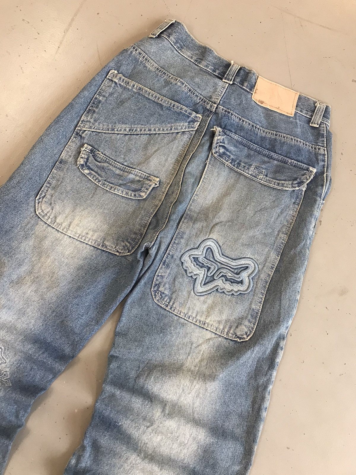 Fox Racing × Vintage Vintage Y2K fox Racing big pocket denim Size US 30 / EU 46 - 11 Thumbnail