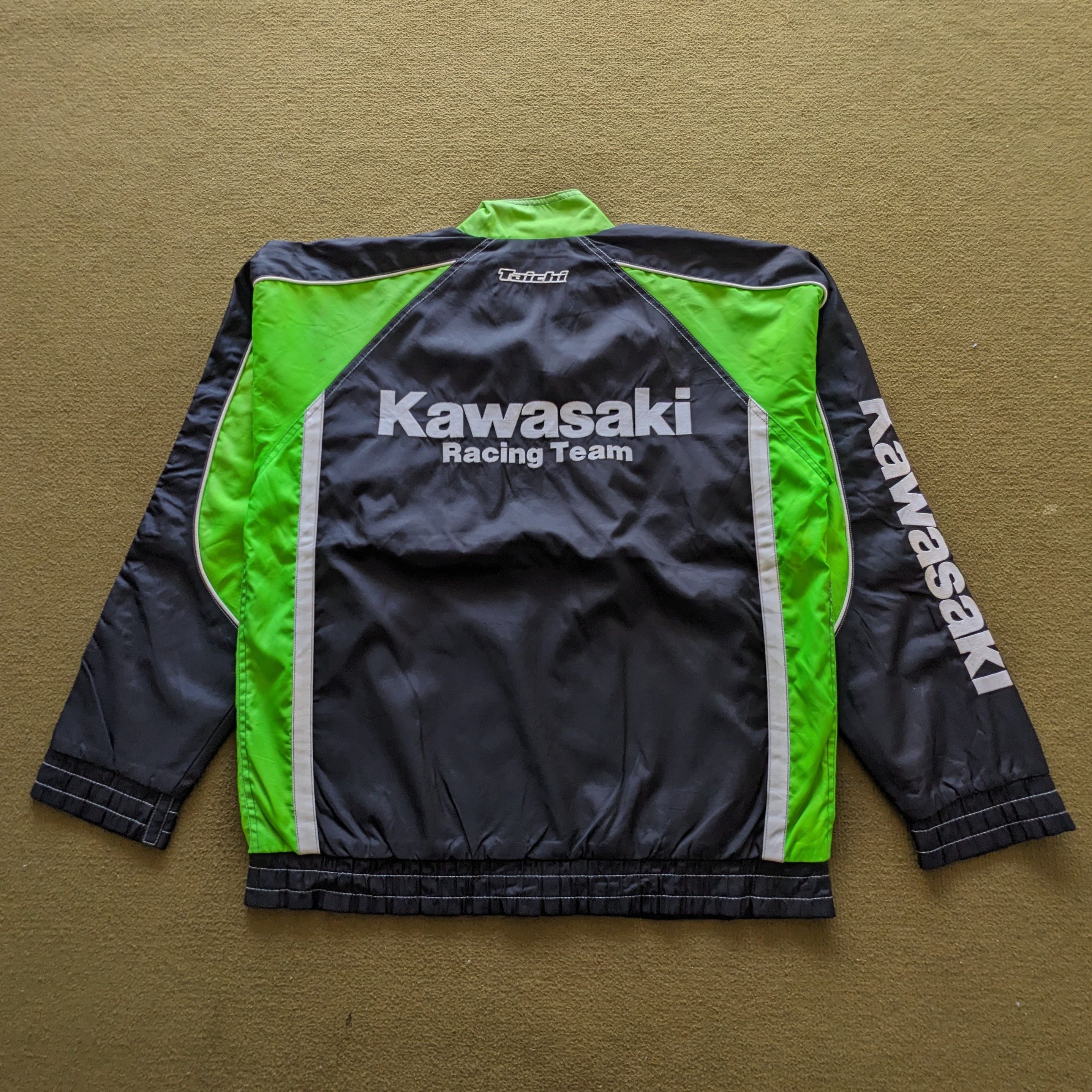 Vintage Vintage KAWASAKI Racing Team Jacket Size US L / EU 52-54 / 3 - 3 Thumbnail