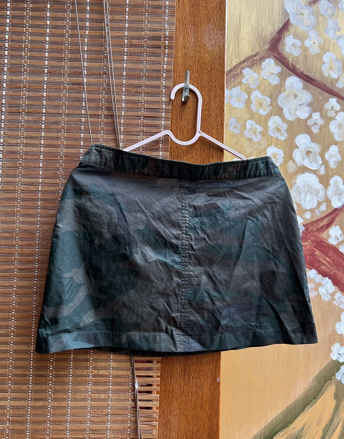 Polo Ralph Lauren Y2K Polo Jeans Ralph Lauren Camo Nylon Mini Skirt Military Size 28" / US 6 / IT 42 - 2 Thumbnail