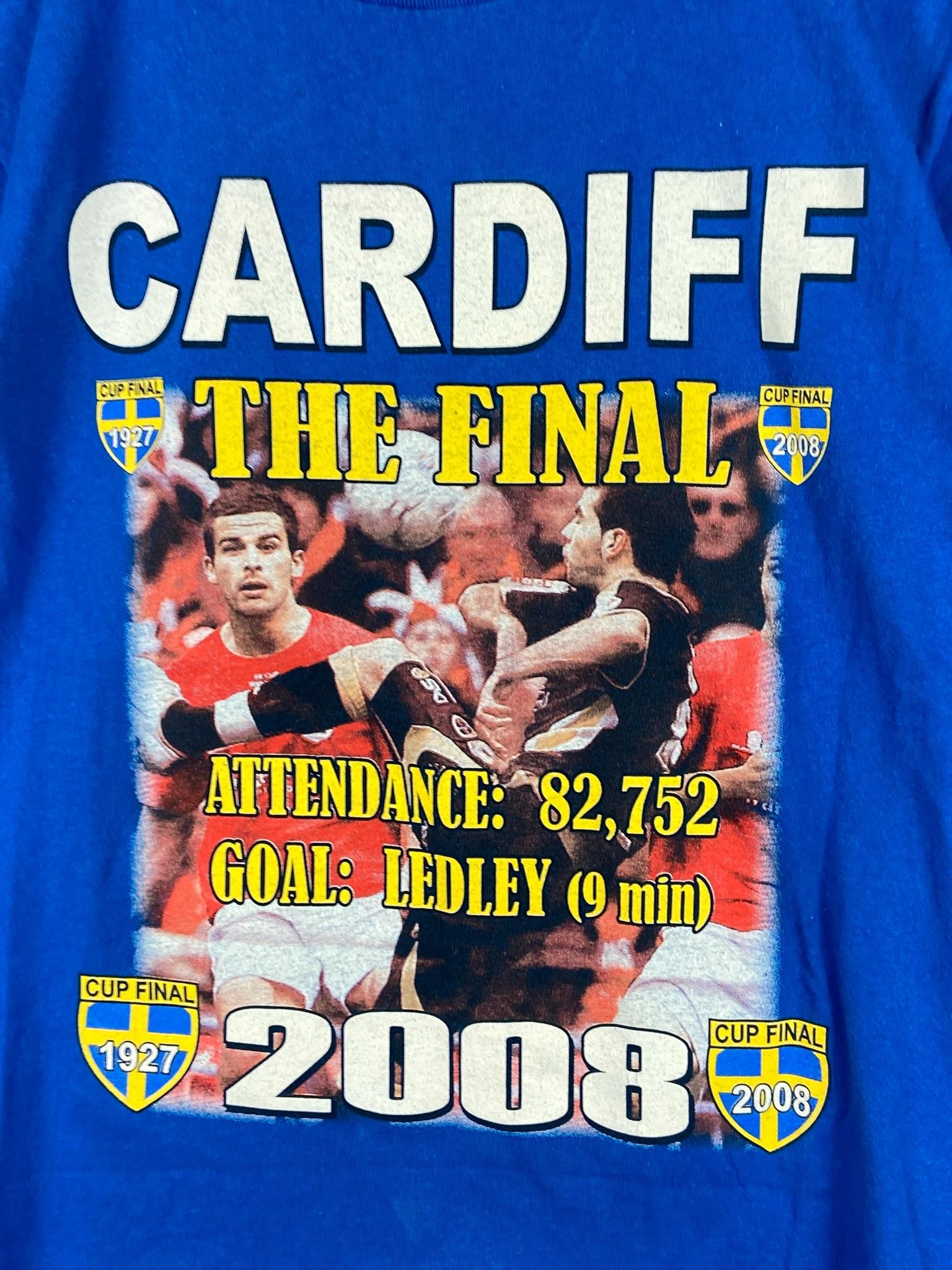 Fruit Of The Loom Fruit of the Loom Cardiff t-shirt vintage tourist Size US M / EU 48-50 / 2 - 2 Thumbnail