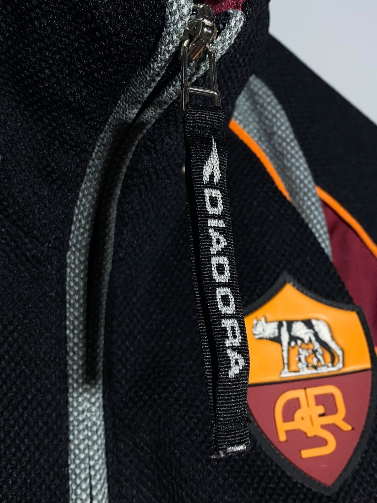 Diadora × Vintage Vintage 90s AS Roma Diadora Full Zip Top Stylish Sportwear Size US S / EU 44-46 / 1 - 9 Thumbnail