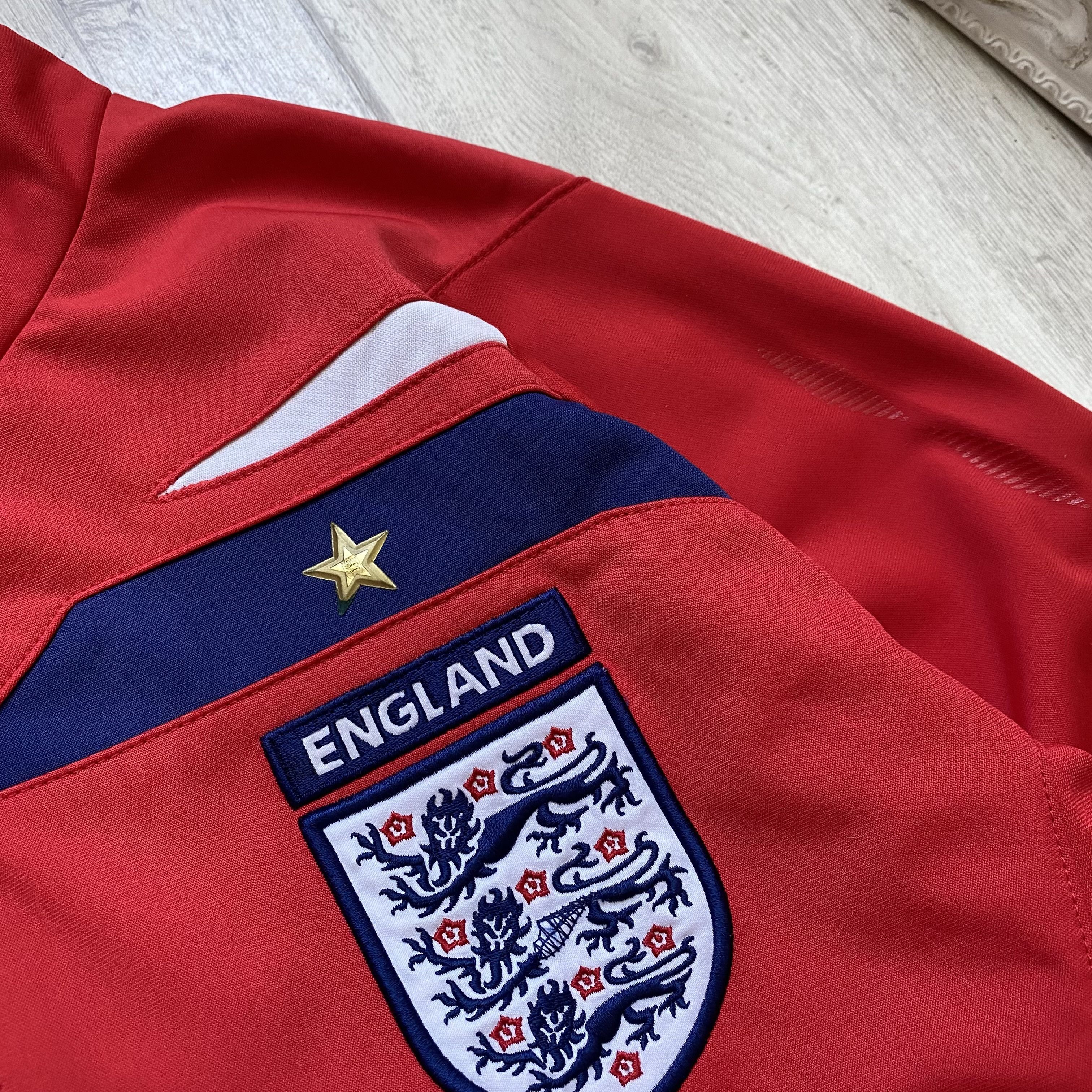 Umbro Vintage 90 Umbro England Football jersey track top jacket Size US M / EU 48-50 / 2 - 5 Thumbnail