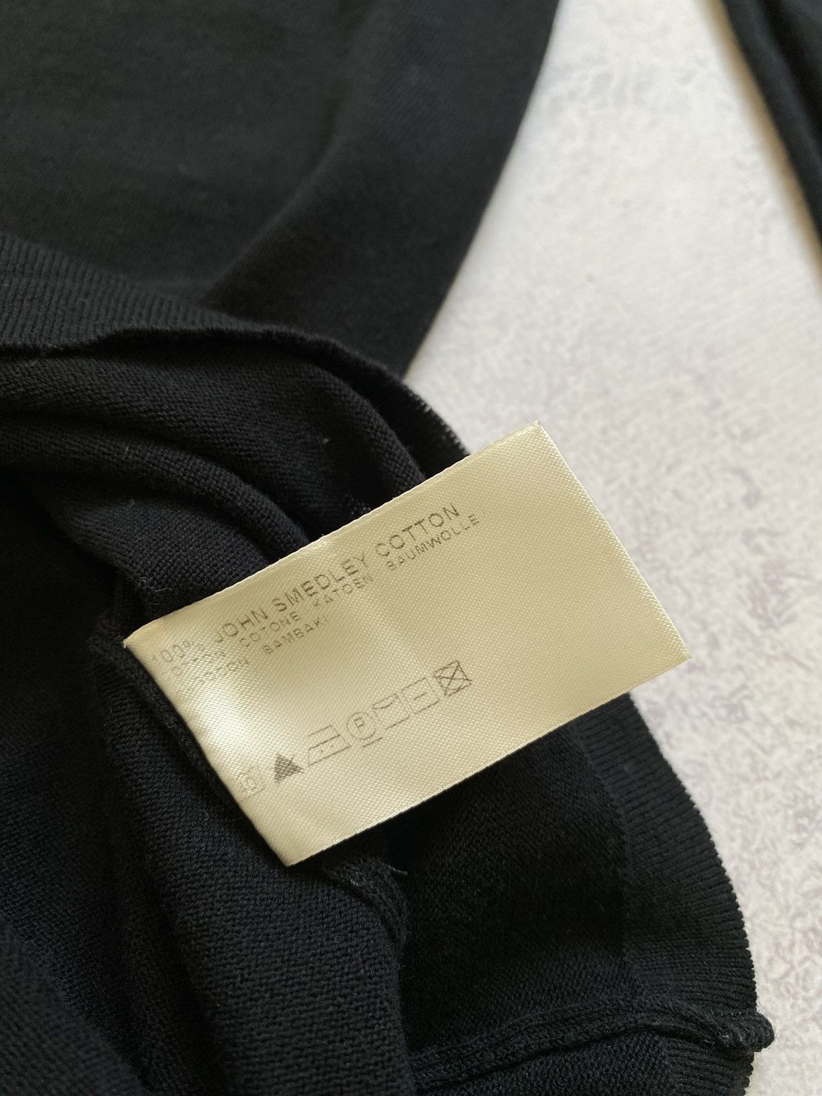 John Smedley John Smedley Womens Black Long Sleeve Top Size M Size M / US 6-8 / IT 42-44 - 10 Thumbnail