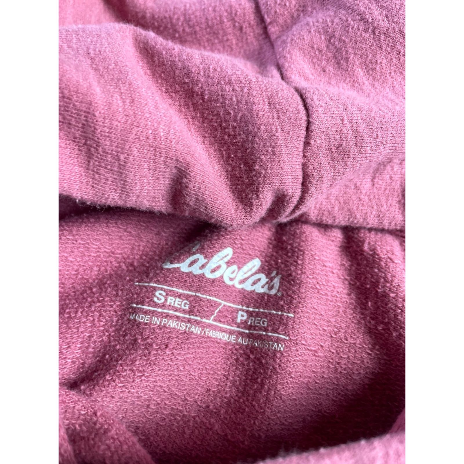 Vintage Cabela's Sweater Women's Size Small Reg Pink Drawstrings Pockets Beach Pullover Knit Shirt Size S / US 4 / IT 40 - 7 Thumbnail